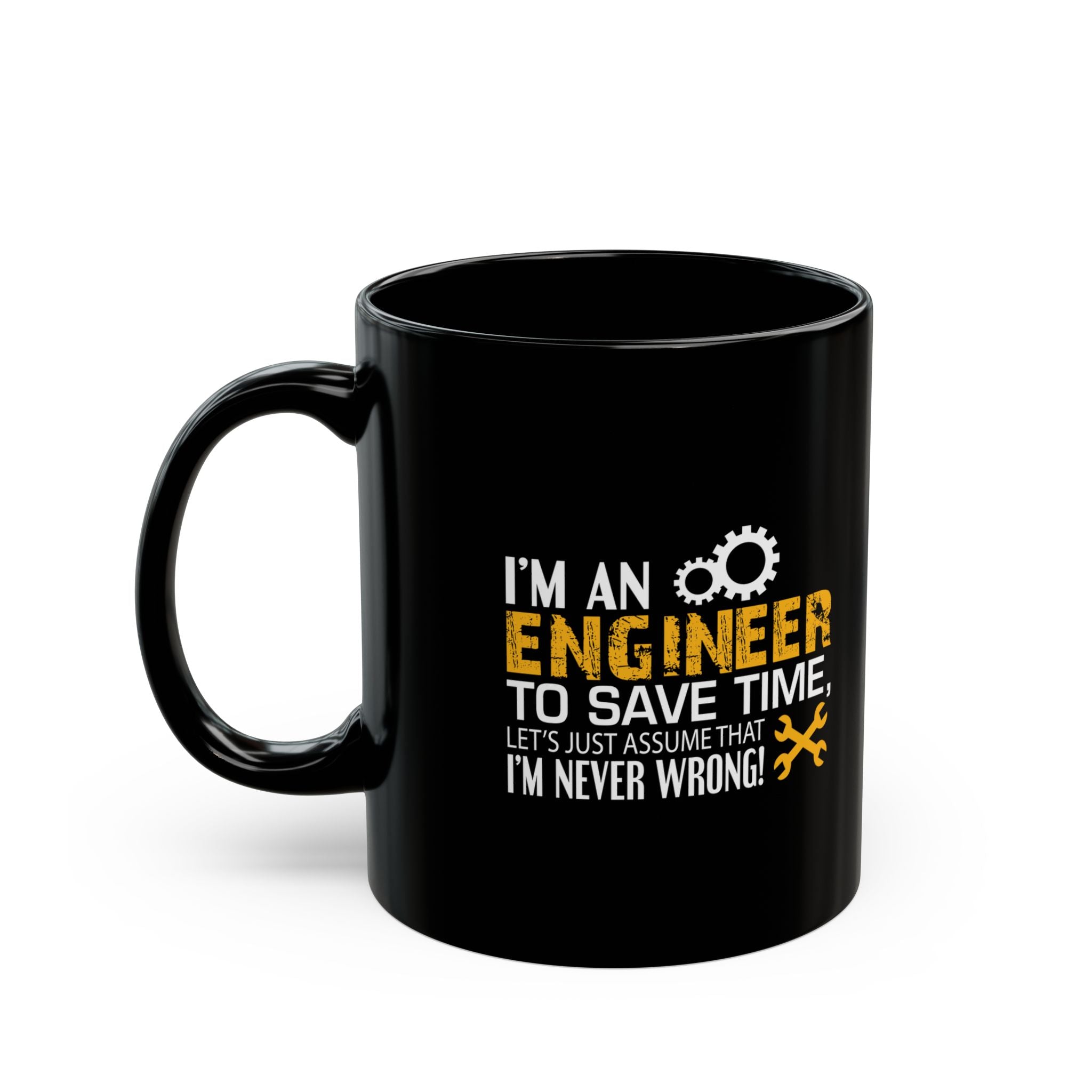 Funny Engineer Mug - Perfect Gift for Engineers, Coffee Lovers, Office Decor, Birthday, Graduation