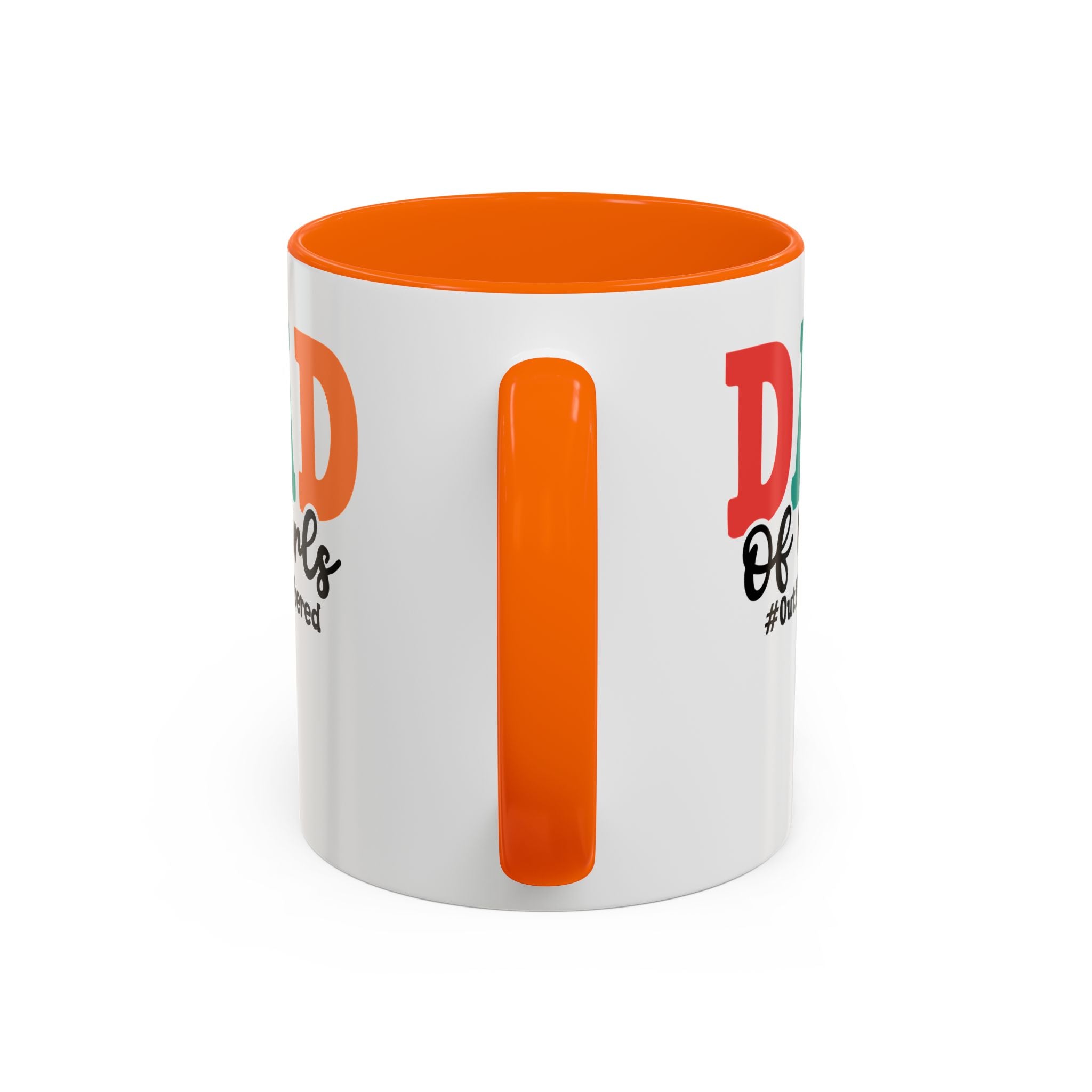 Dad of girls #outnumbered Mug - Funny Dad Gift