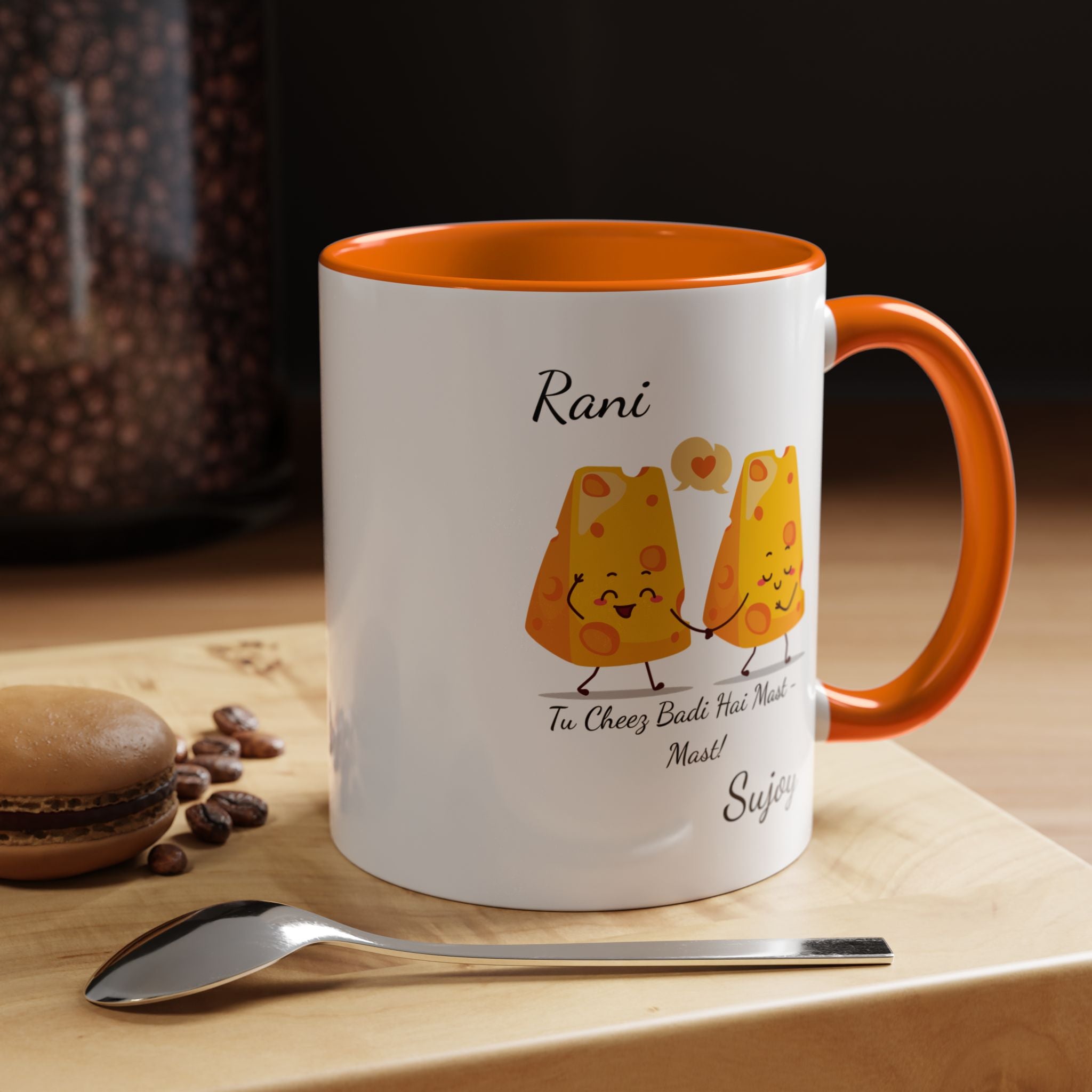 Tu Cheez Badi Hai Mast Mug Lifestyle Mockup | Nutty Designs