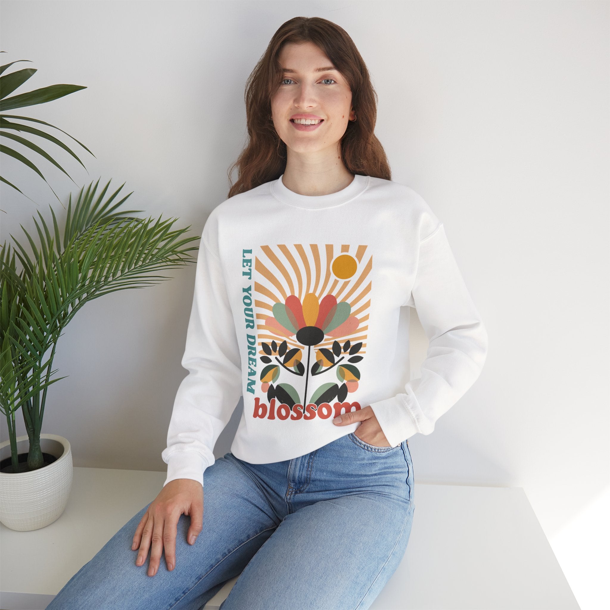 Let your dream blossom sweatshirt