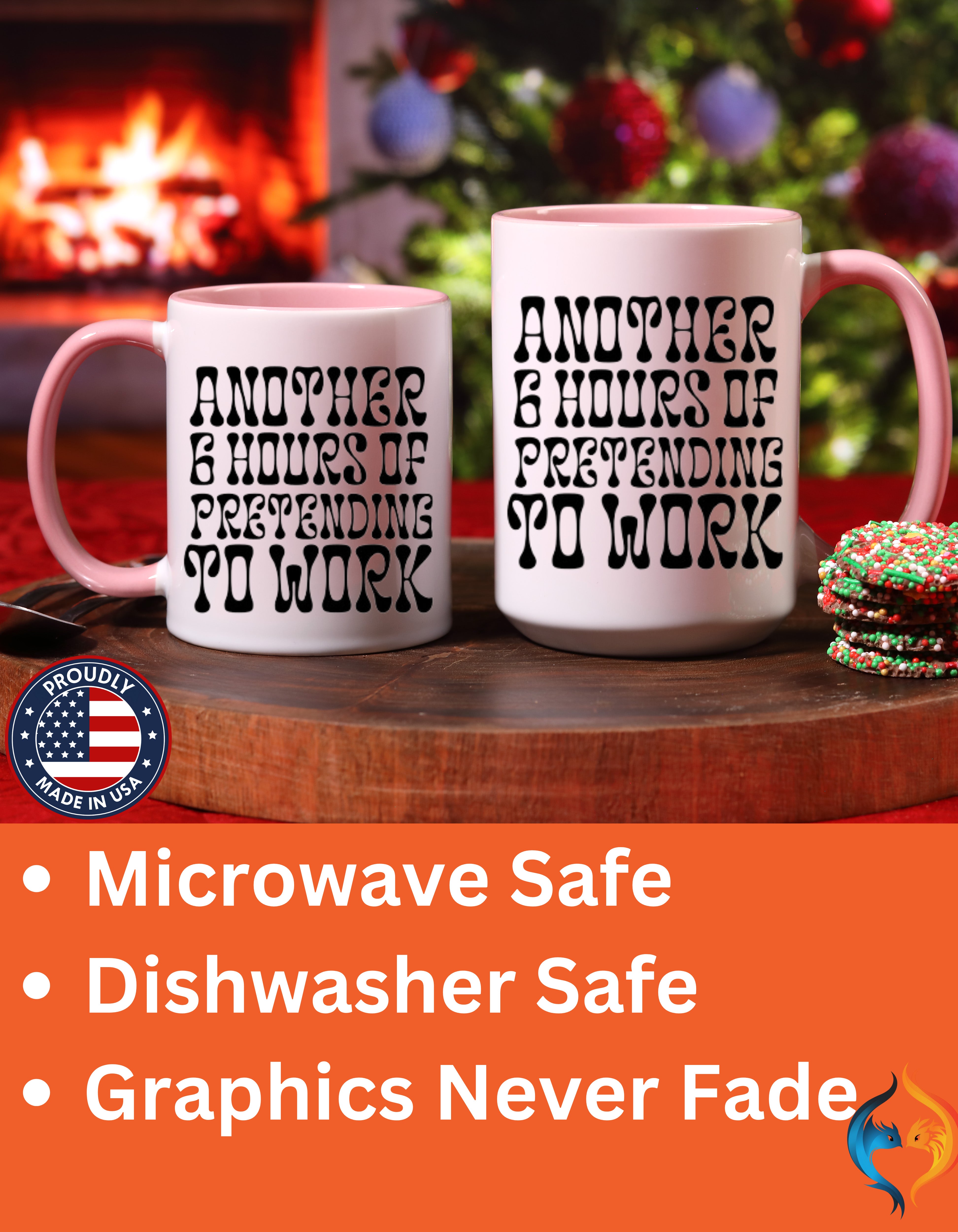 Another 6 Hours Of Pretending To Work Accent Coffee Cup Gift | Mug