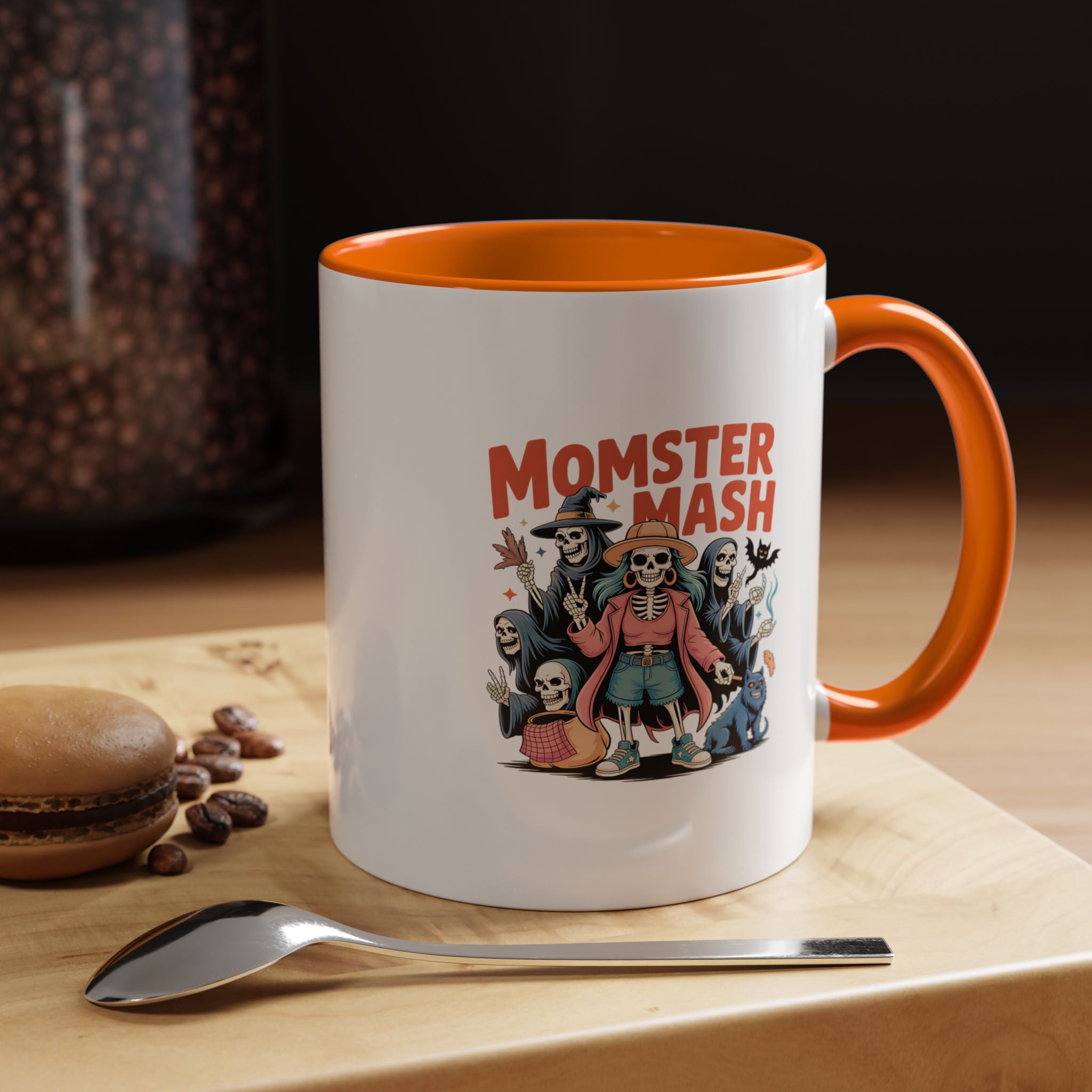 Momster Mash | Funny Coffee Mug, Sarcastic Tea Cup, Unique Gift Idea