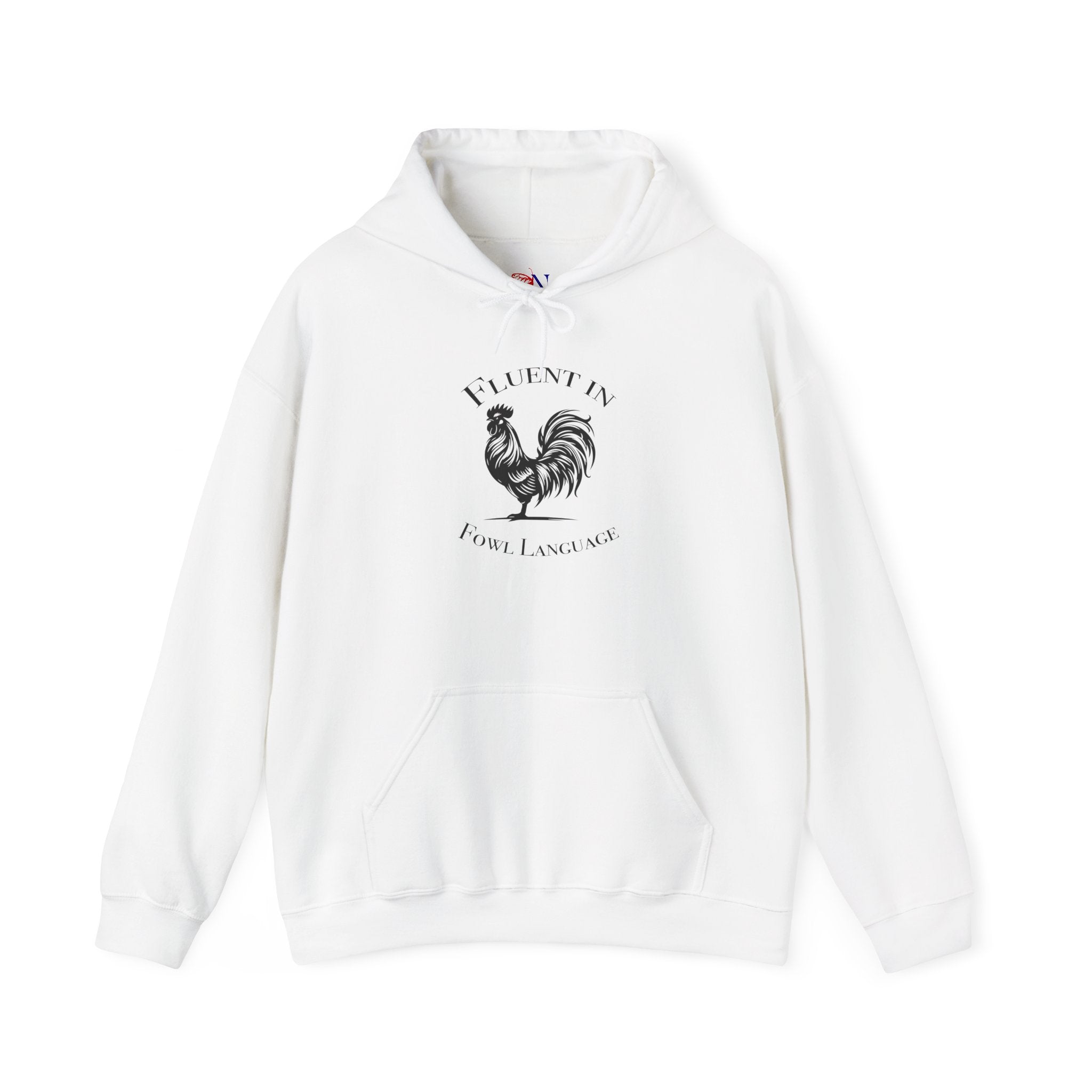 Rooster Farmhouse Hoodie — 'Rise & Shine' Vintage Rooster Graphic Sweatshirt