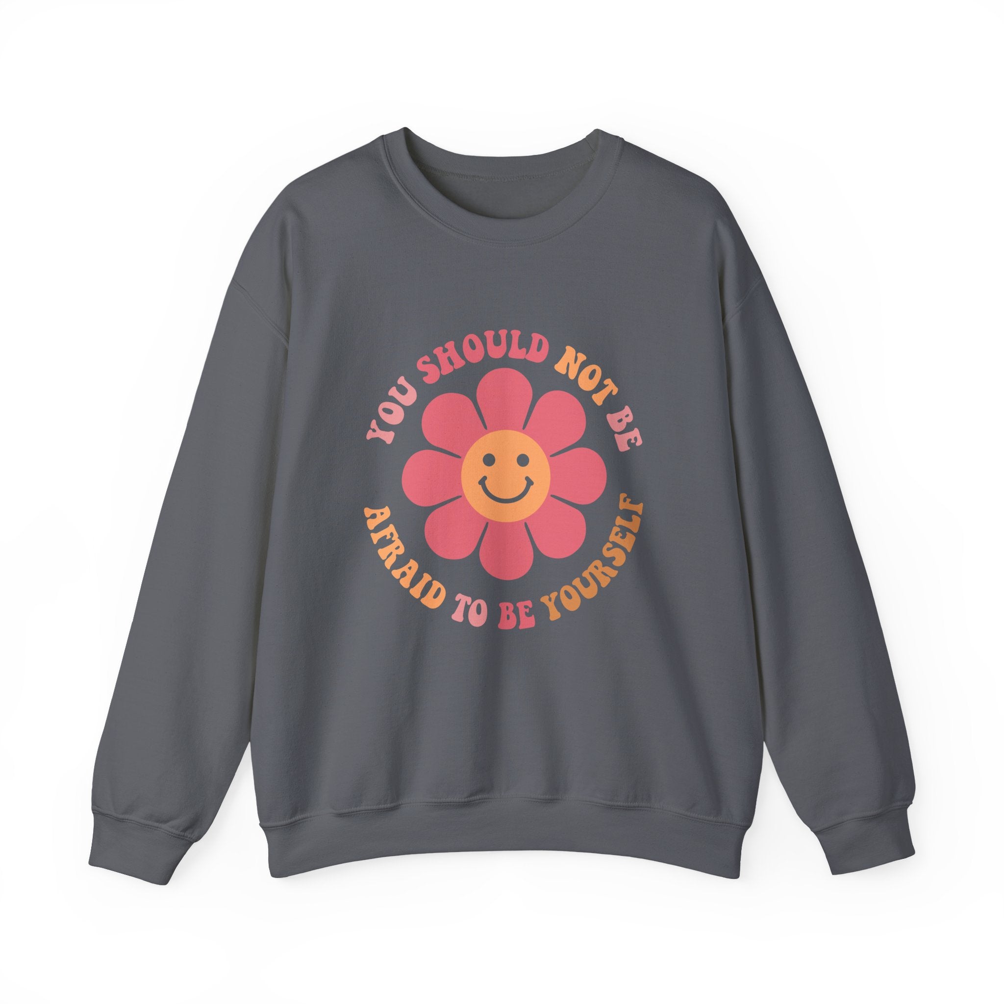 Unisex Heavy Blend Crewneck Sweatshirt,  Positive Affirmation Fall Autumn Sweater,