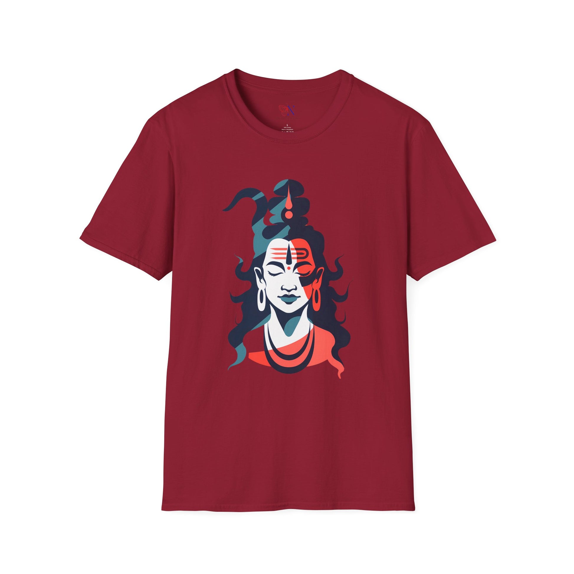 Lord Shiva , Hinduism Religious The Devine God T-Shirt Lifestyle Mockup | Nutty Designs
