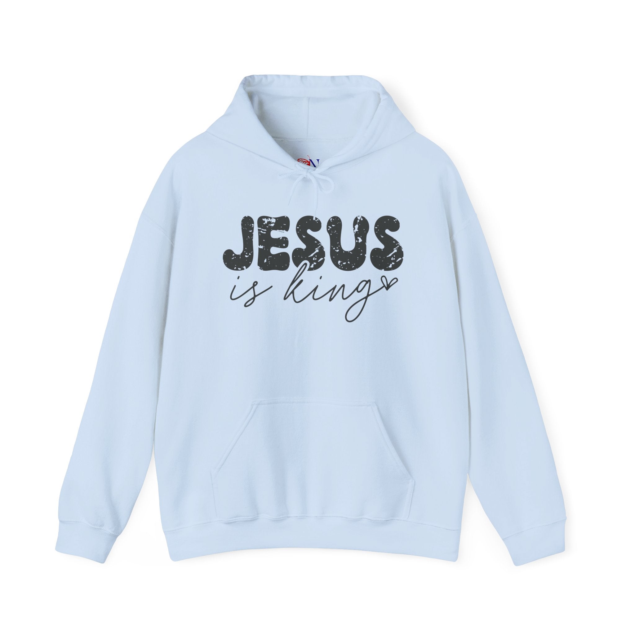 Jesus Is King Hoodie — Christian Faith Pullover
