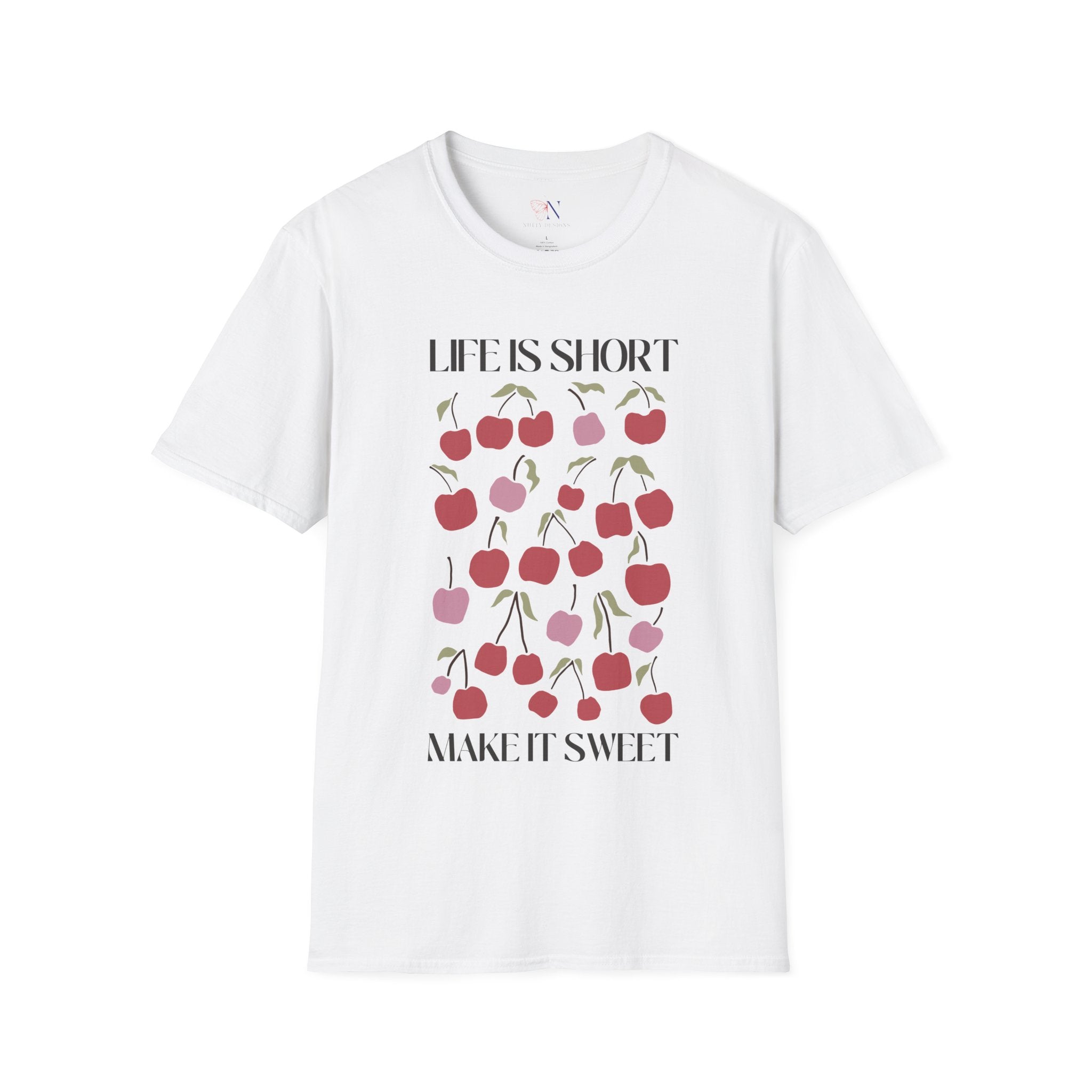 Life is short, make it Sweet, Cute Summer Shirt, Motivational Shirt, Beach Party Summer Vibes/vacation Shirt, Summer Gift Unisex T-Shirt