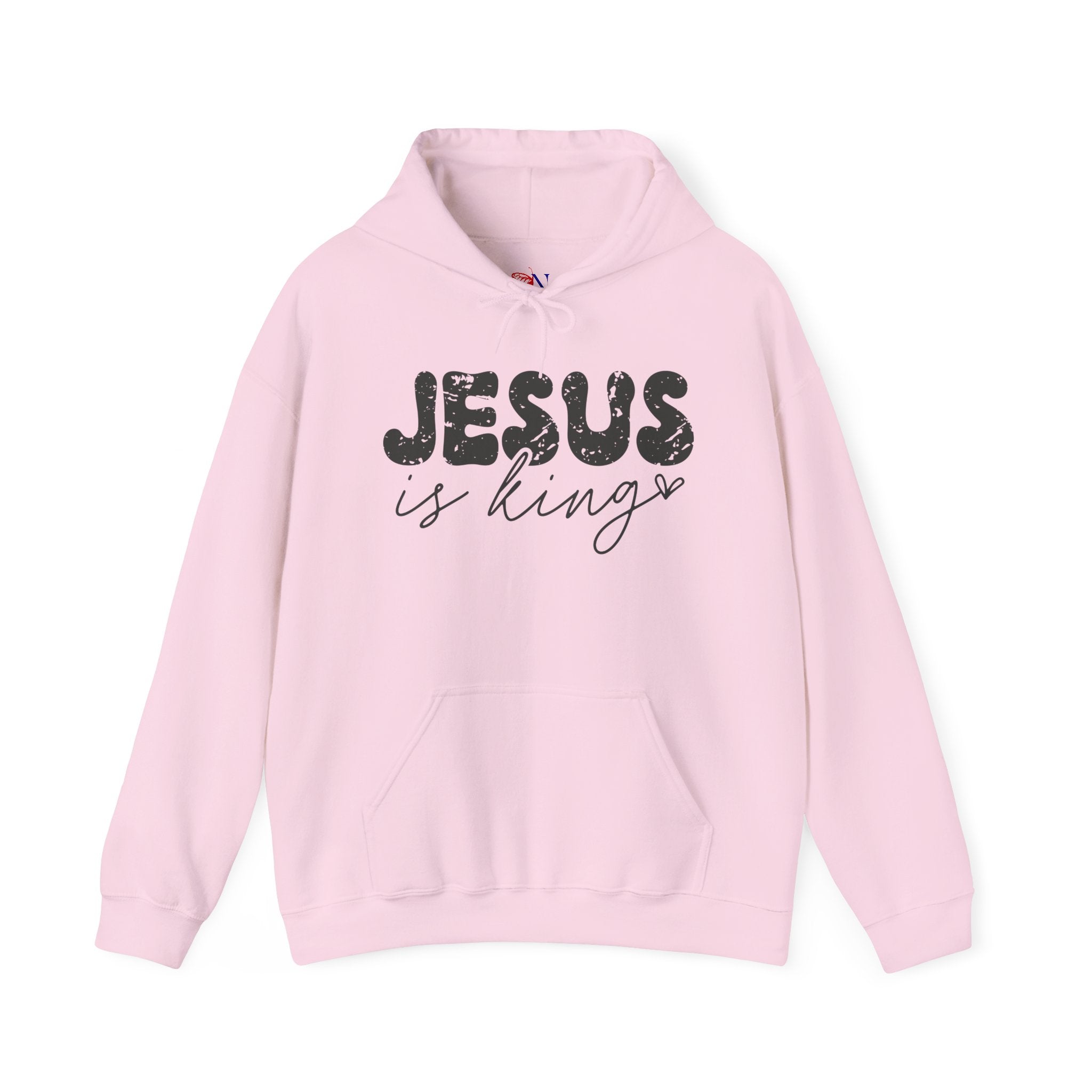 Jesus Is King Hoodie — Christian Faith Pullover