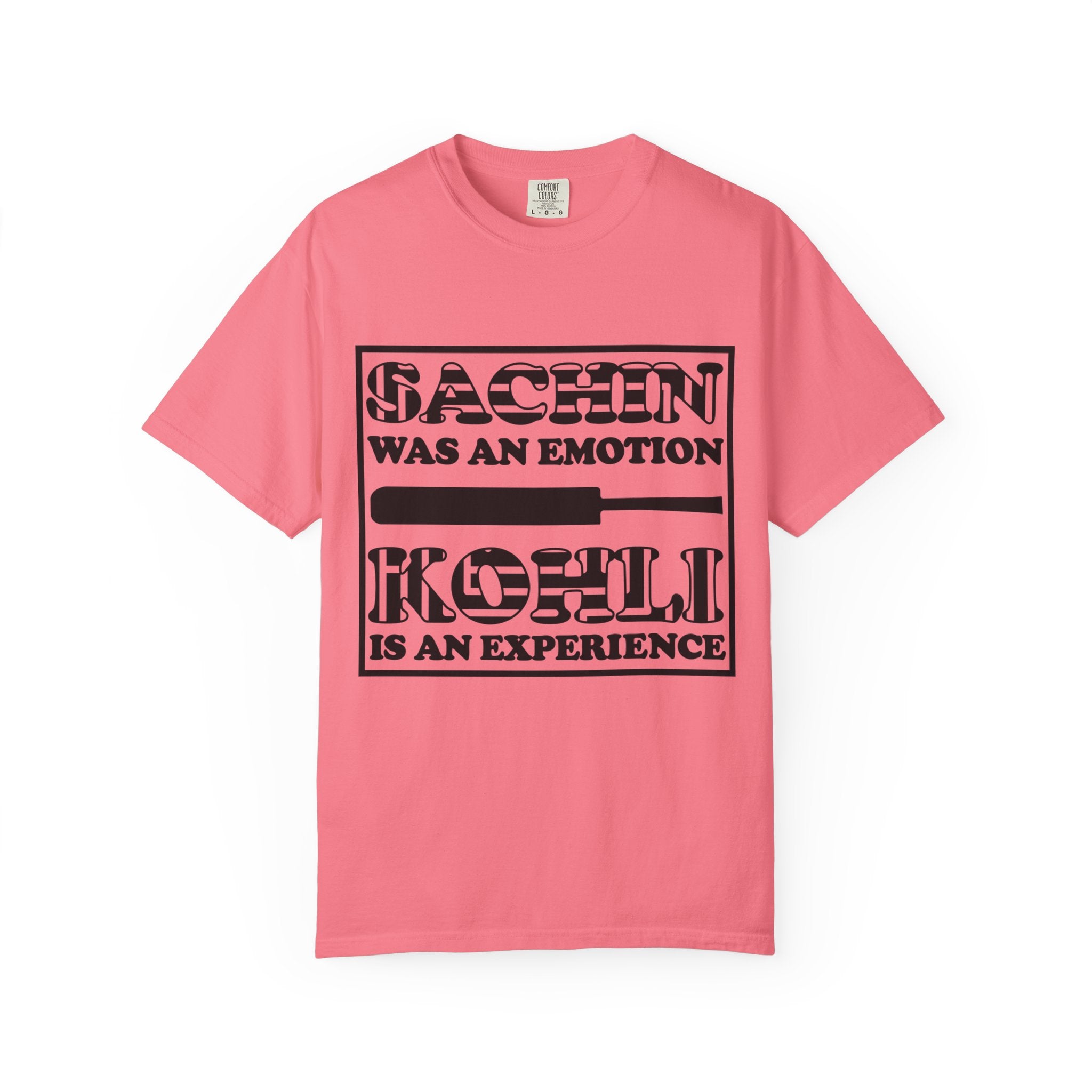 Sachin Was An Emotion, Kholi Is An Experience, unique Desi funny Cricket lover gift tshirt, IPL/T20 world cup tees Unisex T-shirt