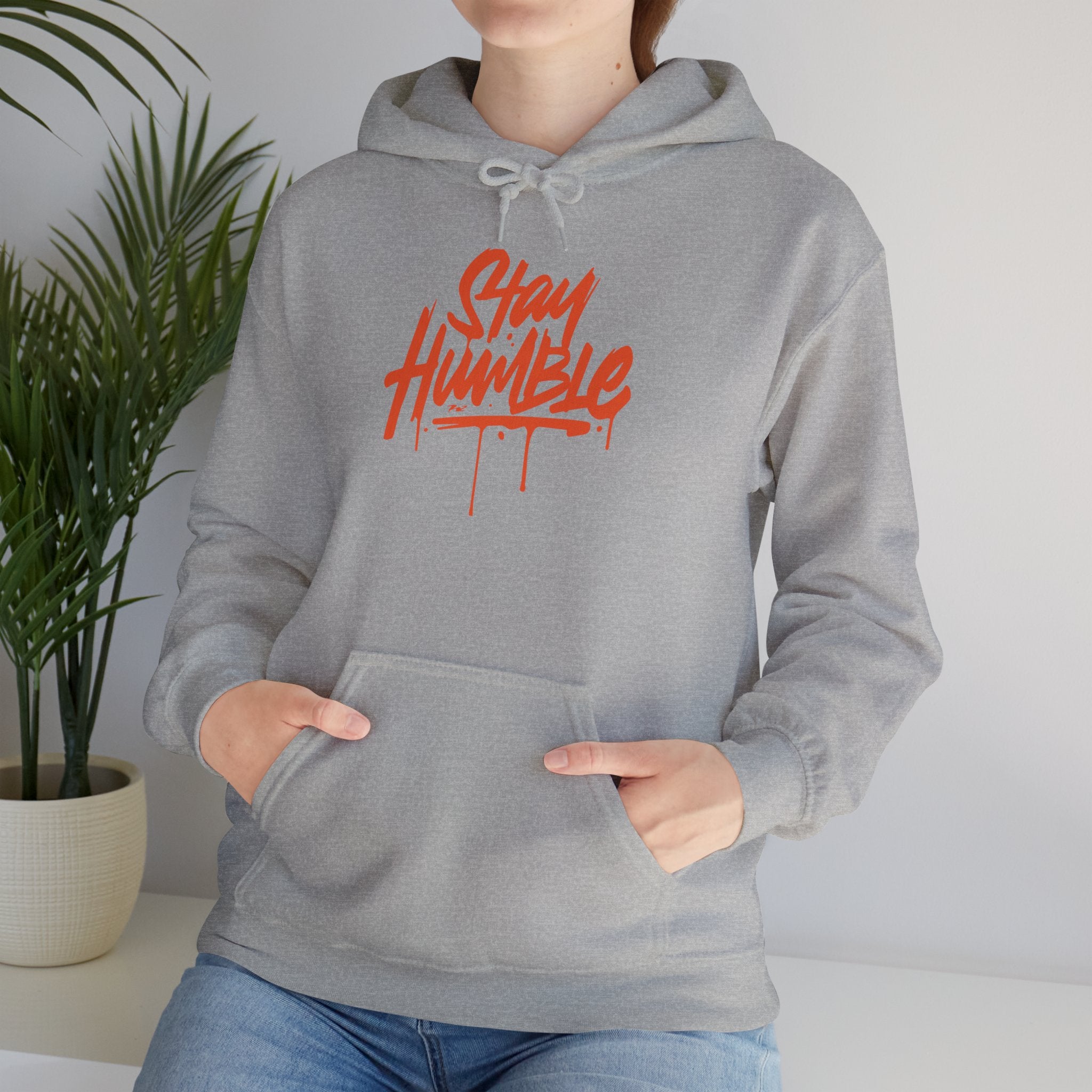 Stay Humble Hoodie — Graffiti Script Pullover