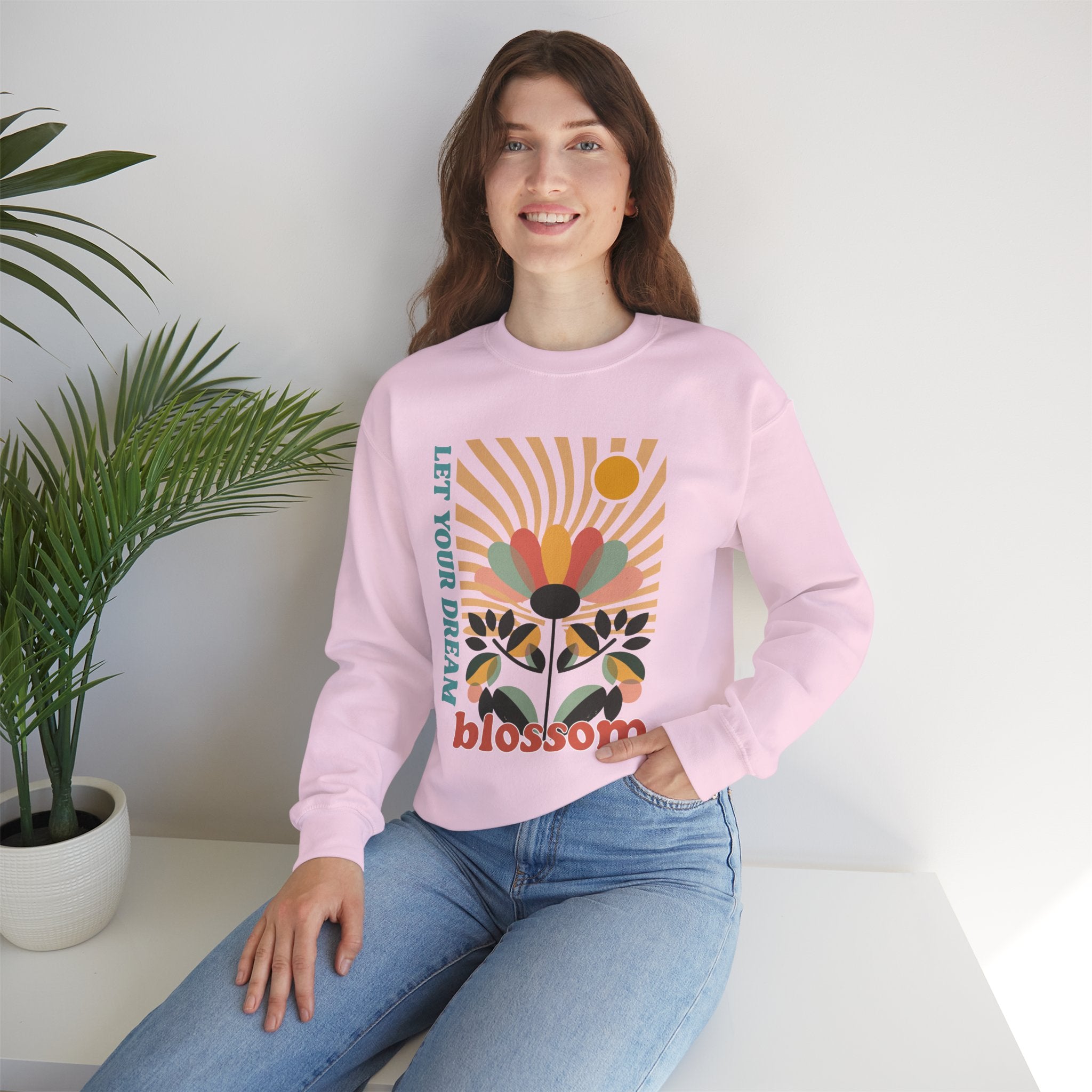 Let your dream blossom sweatshirt