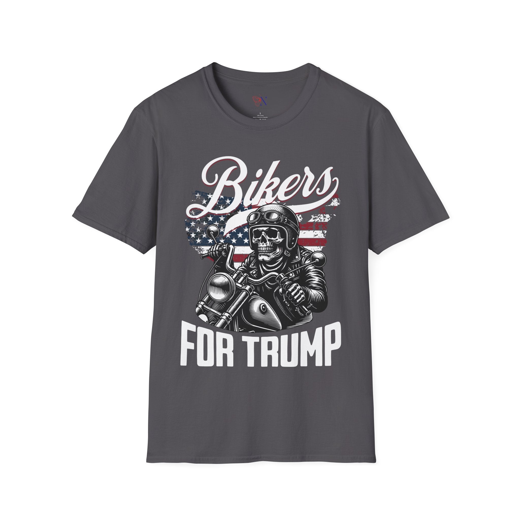 Biker's For Trump, GOP T-Shirt, Trump Vance Rally Merch Tee, MAGA Supporter Gift