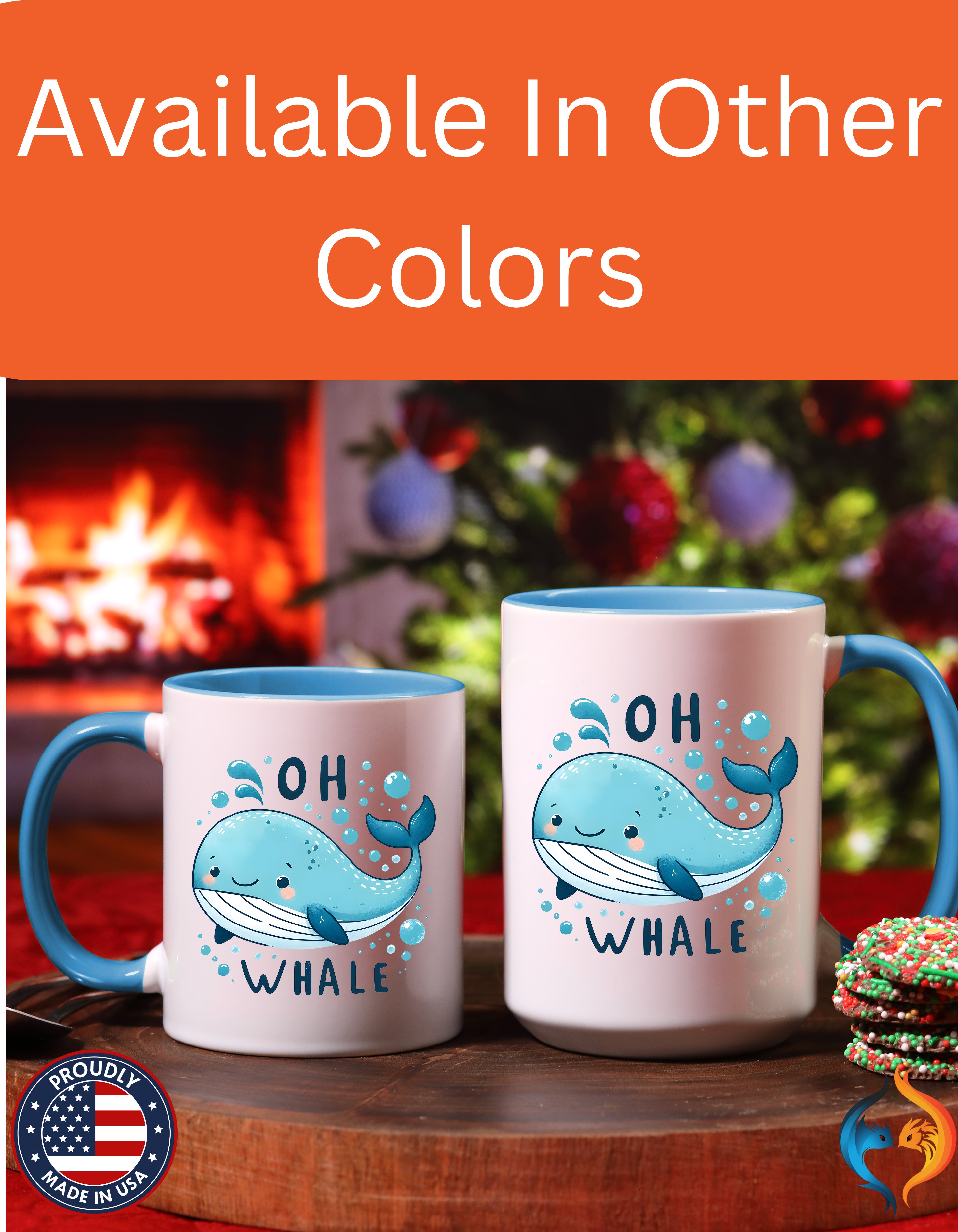 Whale Mug Product Photo | Nutty Designs