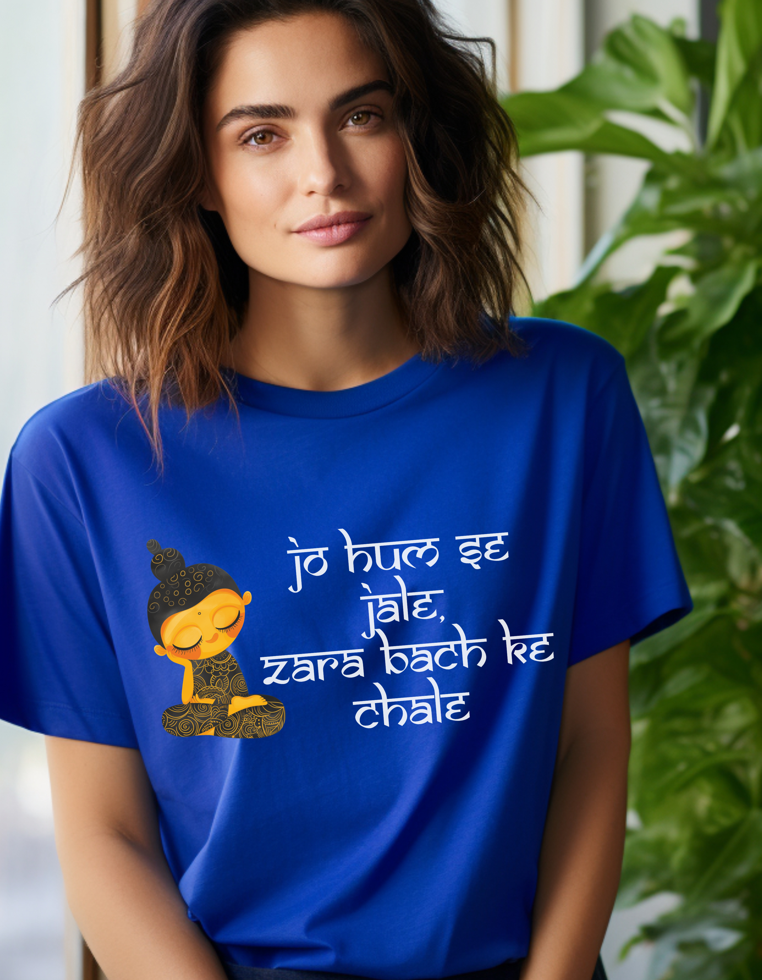 Jo Hum Se Jale Zara Bach Ke Chale T-Shirt Product Photo | Nutty Designs