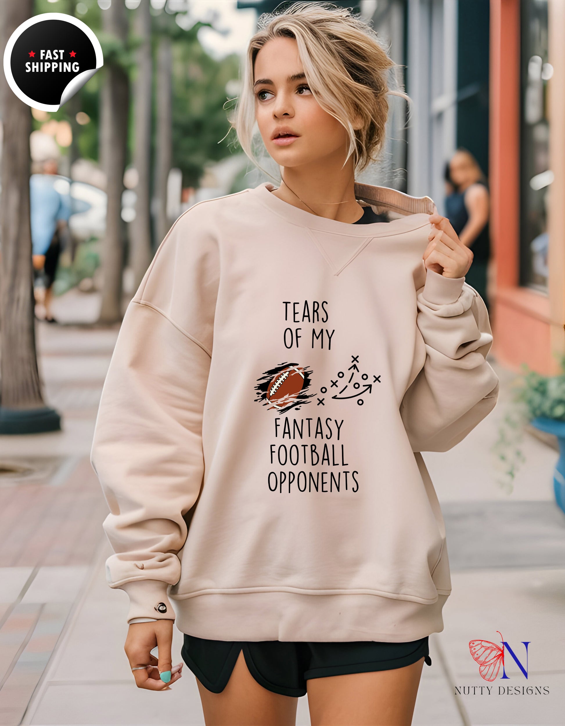 Sarcastic Sports Mug - Tears of My Fantasy Football Opponents — view 23