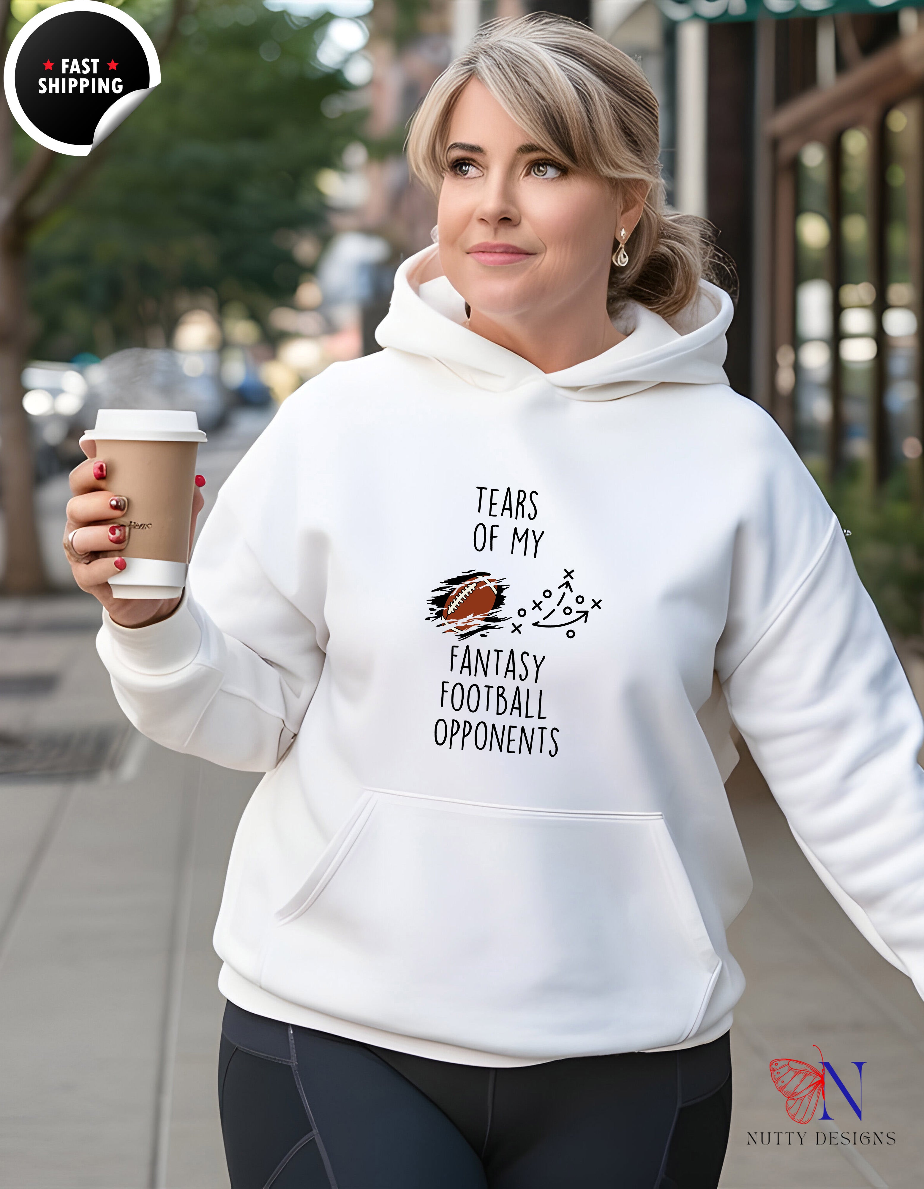 Sarcastic Sports Mug - Tears of My Fantasy Football Opponents — view 24