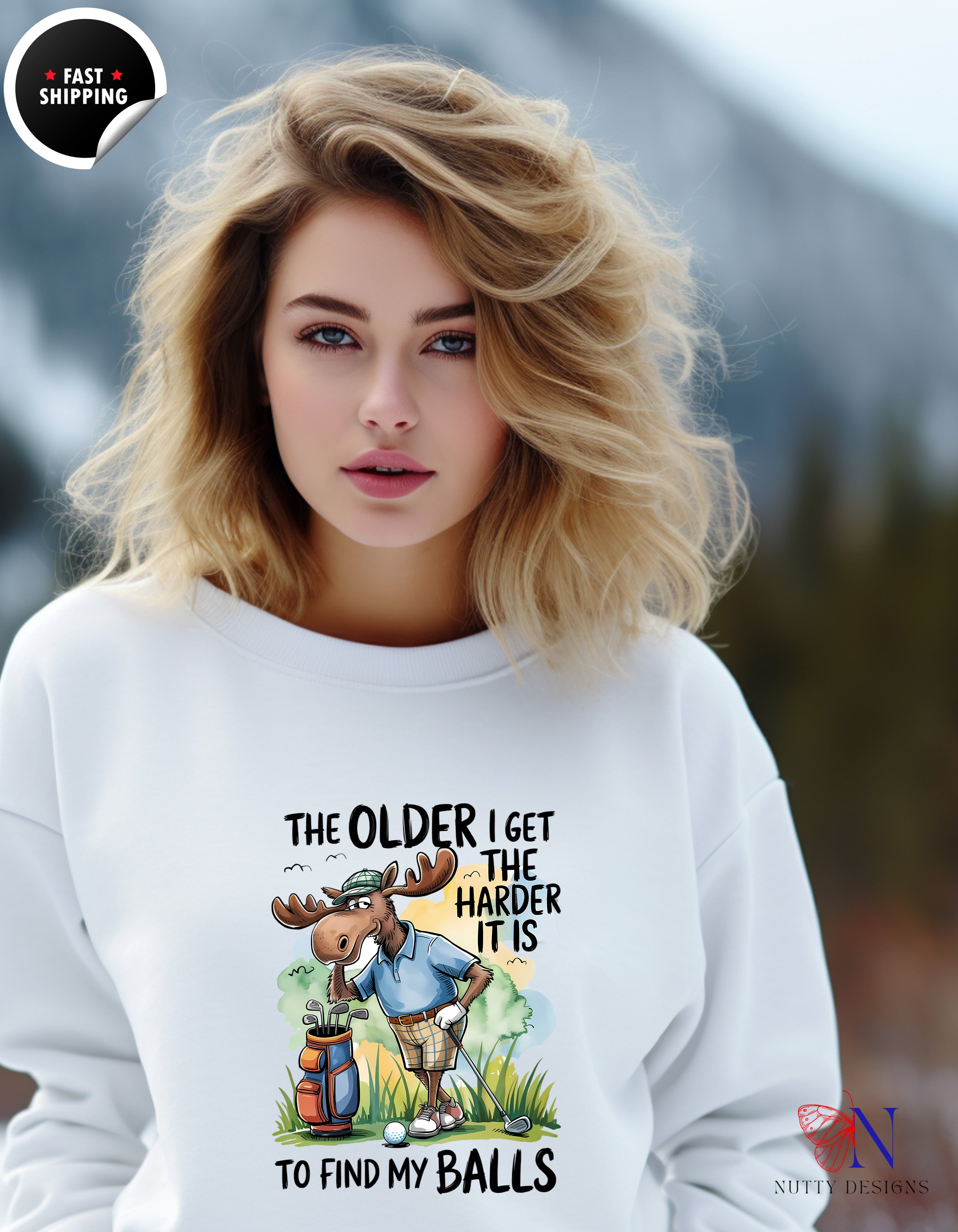 Golf Hoodie - The Older I Get Funny Golfer Sweatshirt