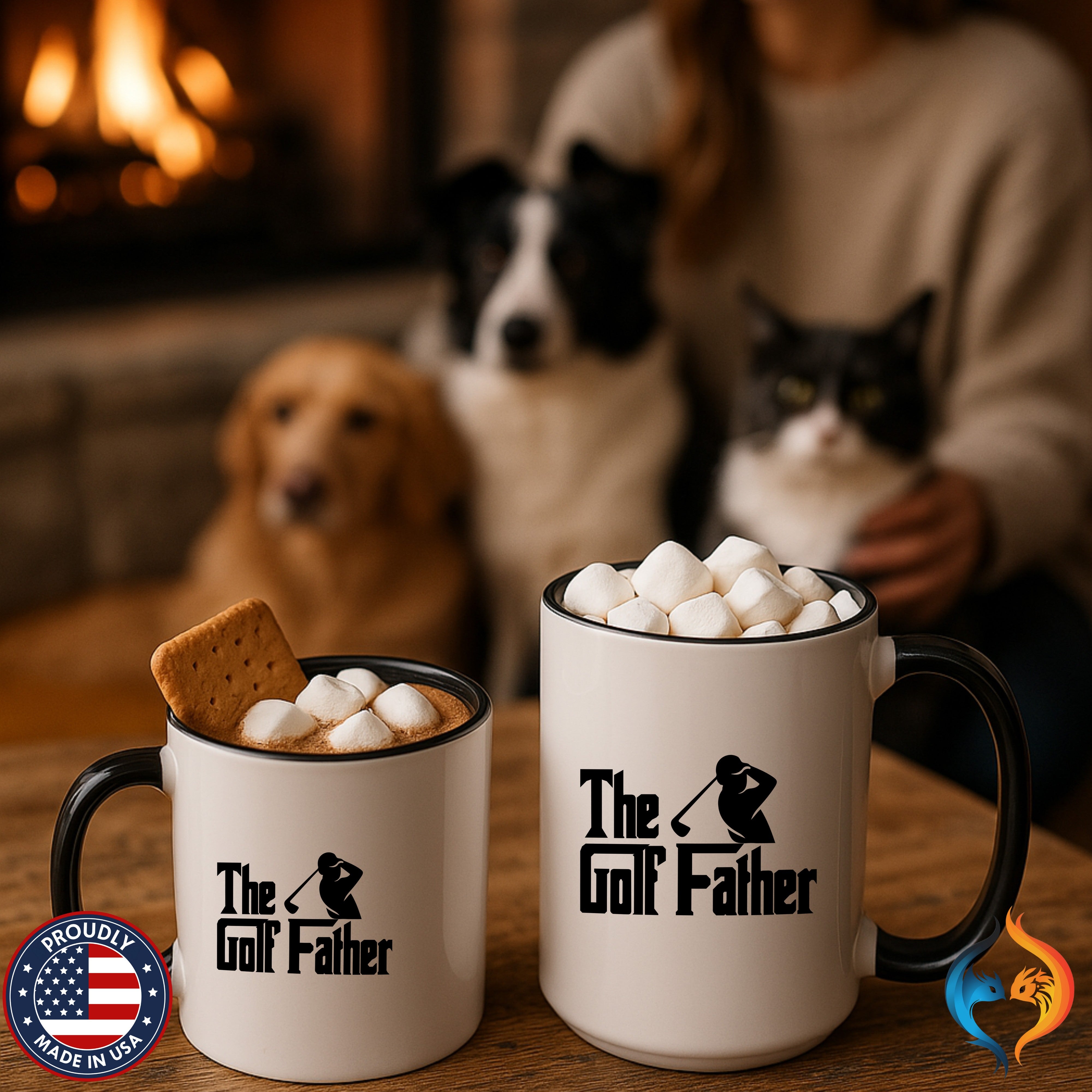 Funny Golf Dad Mug - The Golf Father