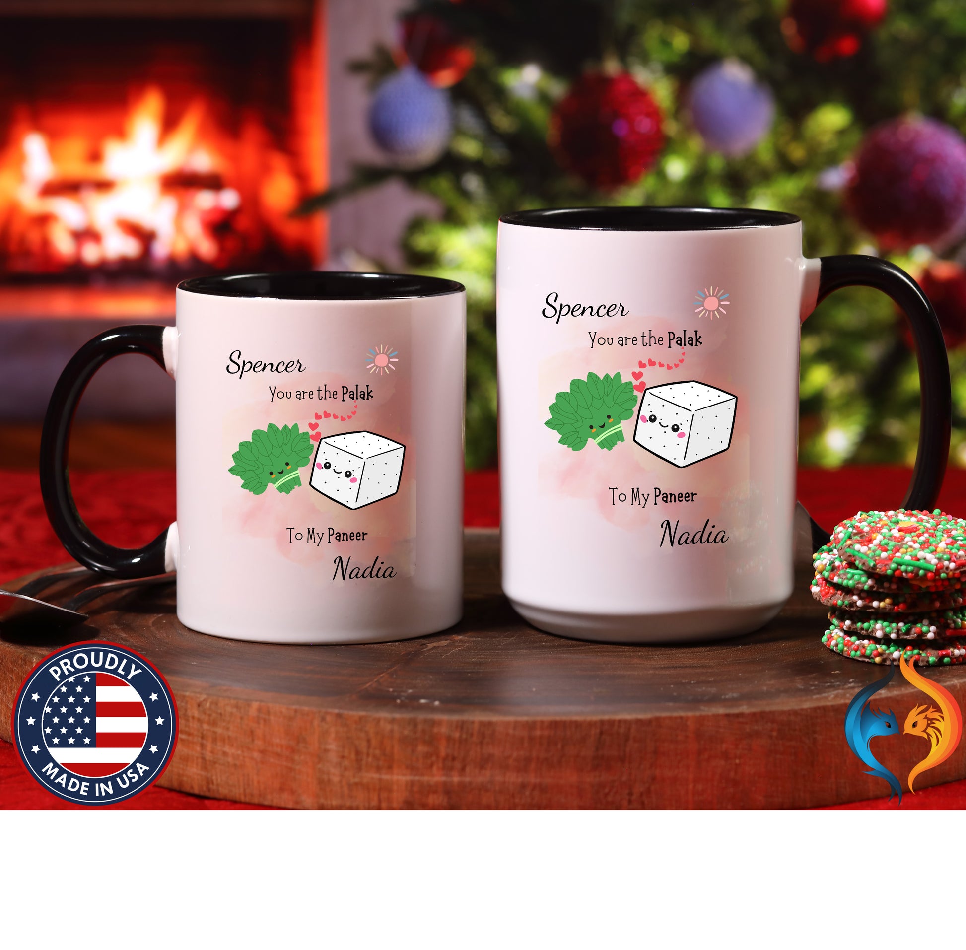 Desi Romantic Mug - You Are the Palak to My Paneer — view 27