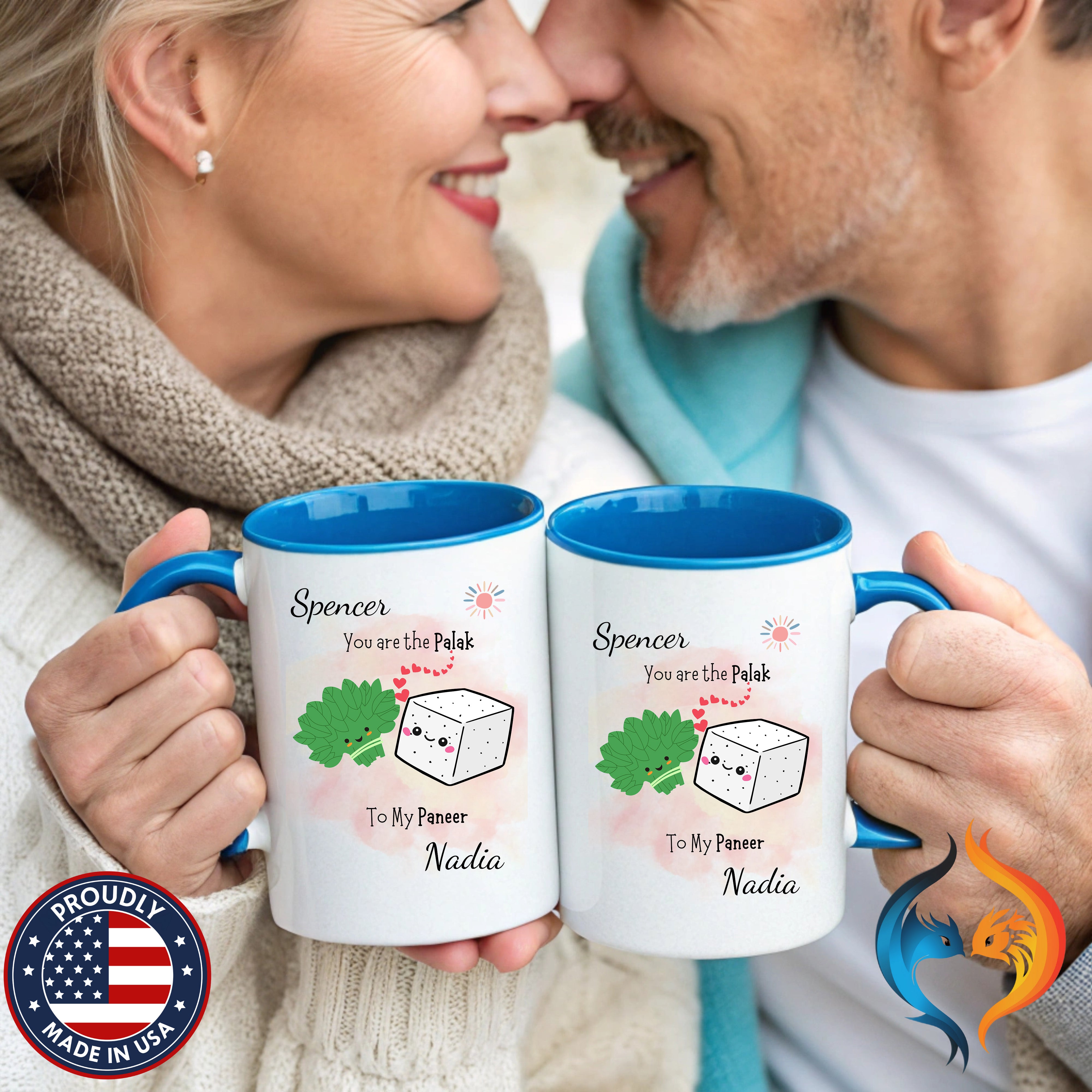 Desi Romantic Mug - You Are the Palak to My Paneer — view 28