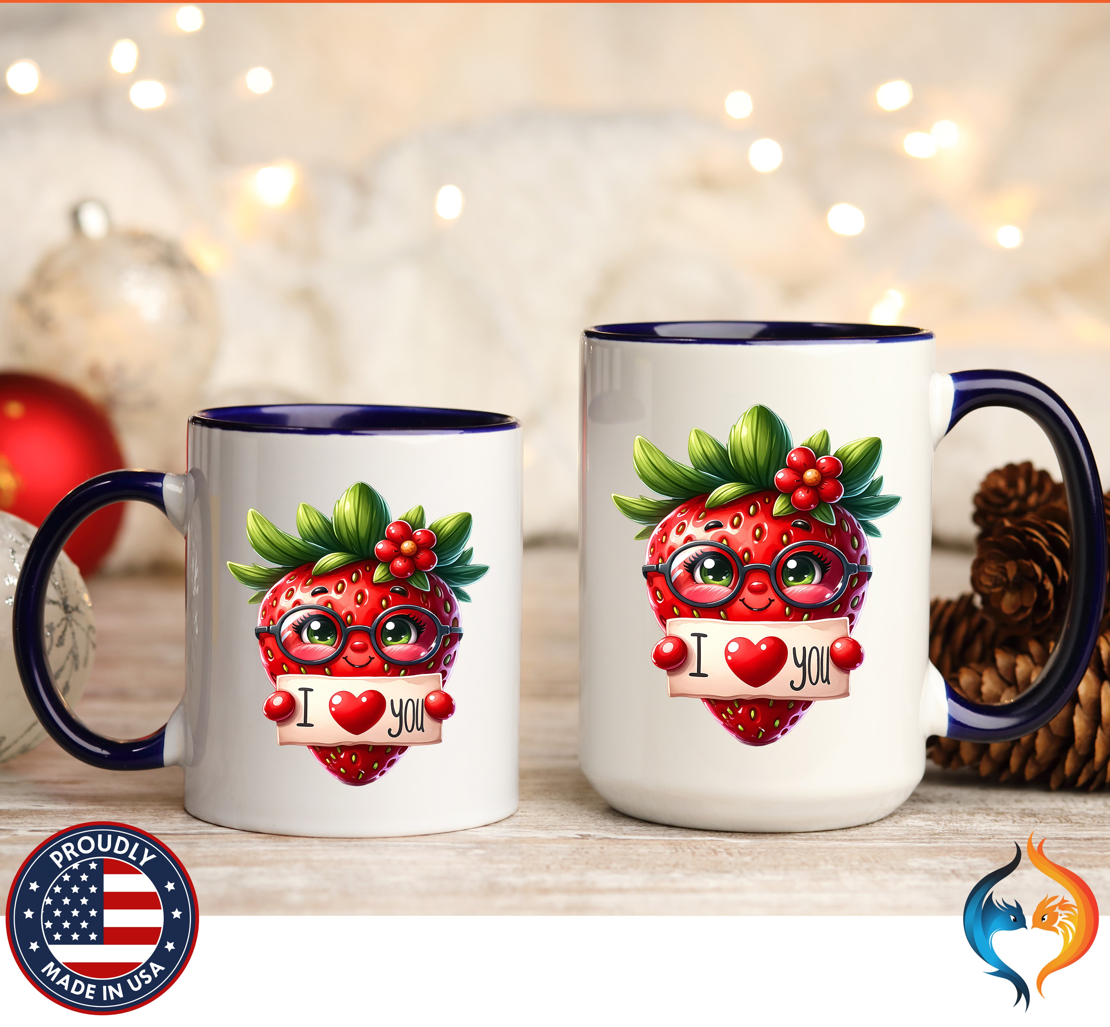 Personalized LGBTQ Romantic Mug - You and Me Gay — view 29