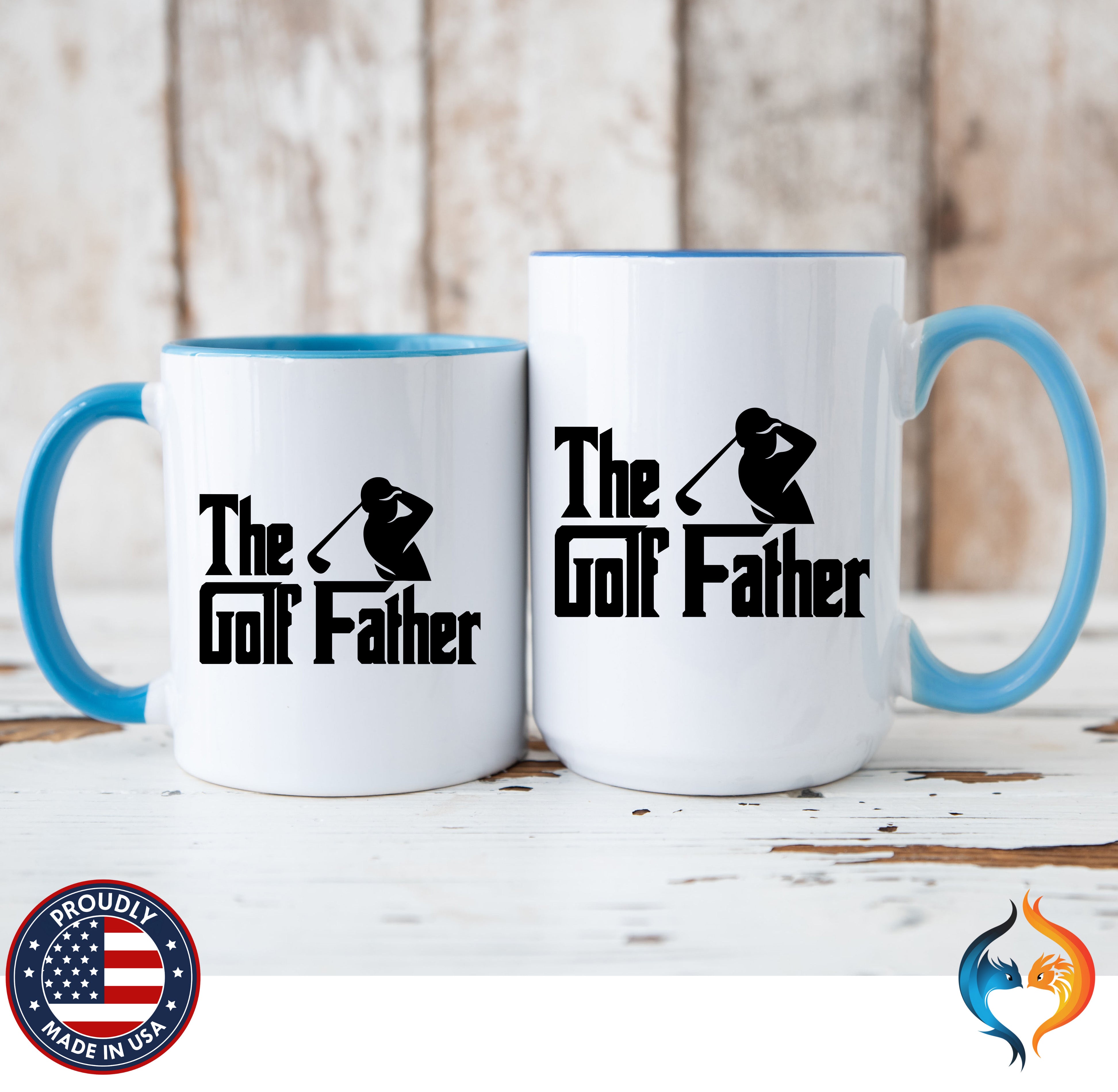 Funny Golf Dad Mug - The Golf Father