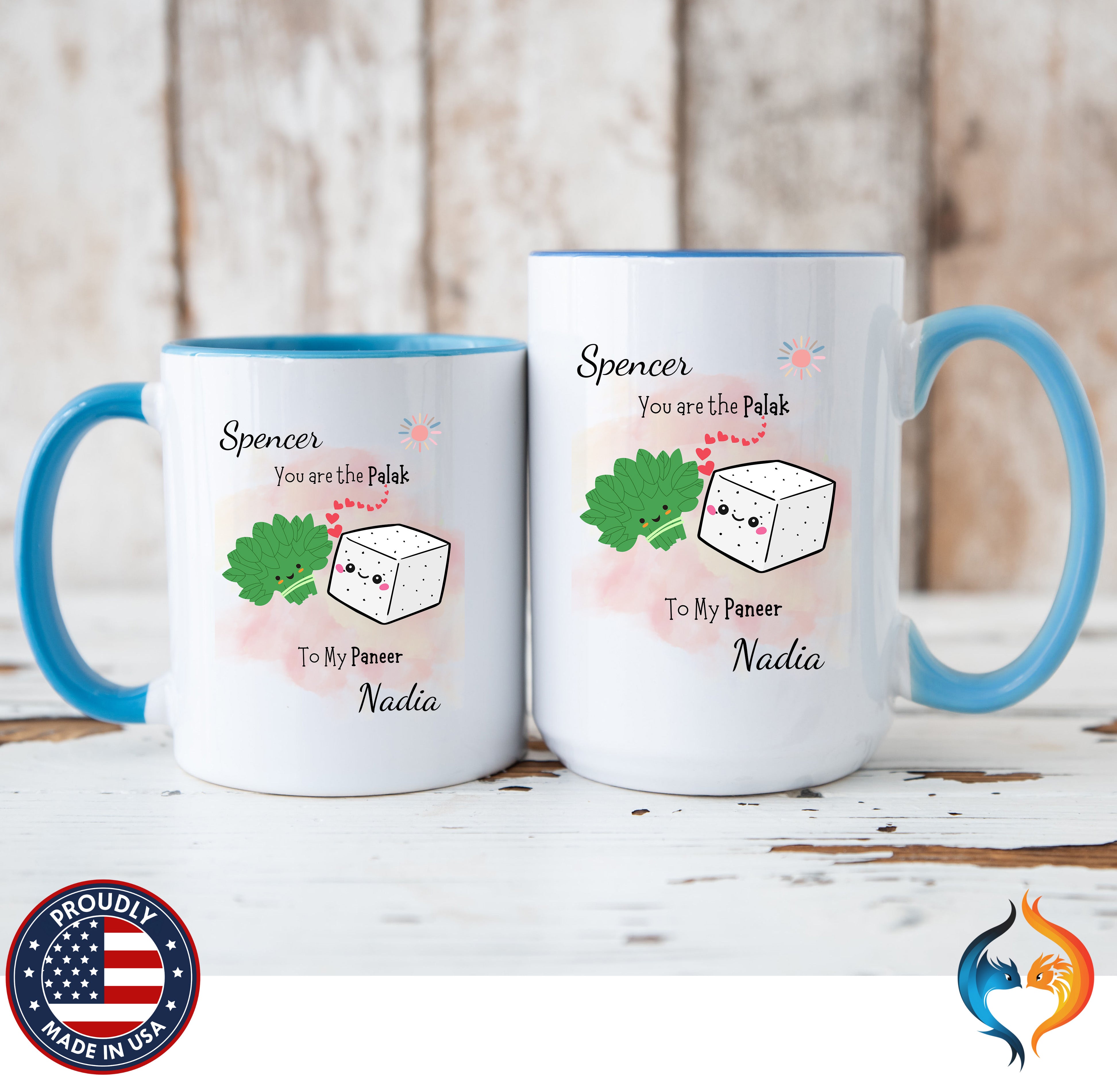 Desi Romantic Mug - You Are the Palak to My Paneer — view 30
