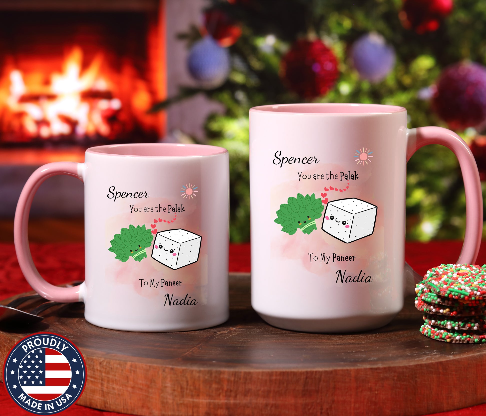 Desi Romantic Mug - You Are the Palak to My Paneer — view 32
