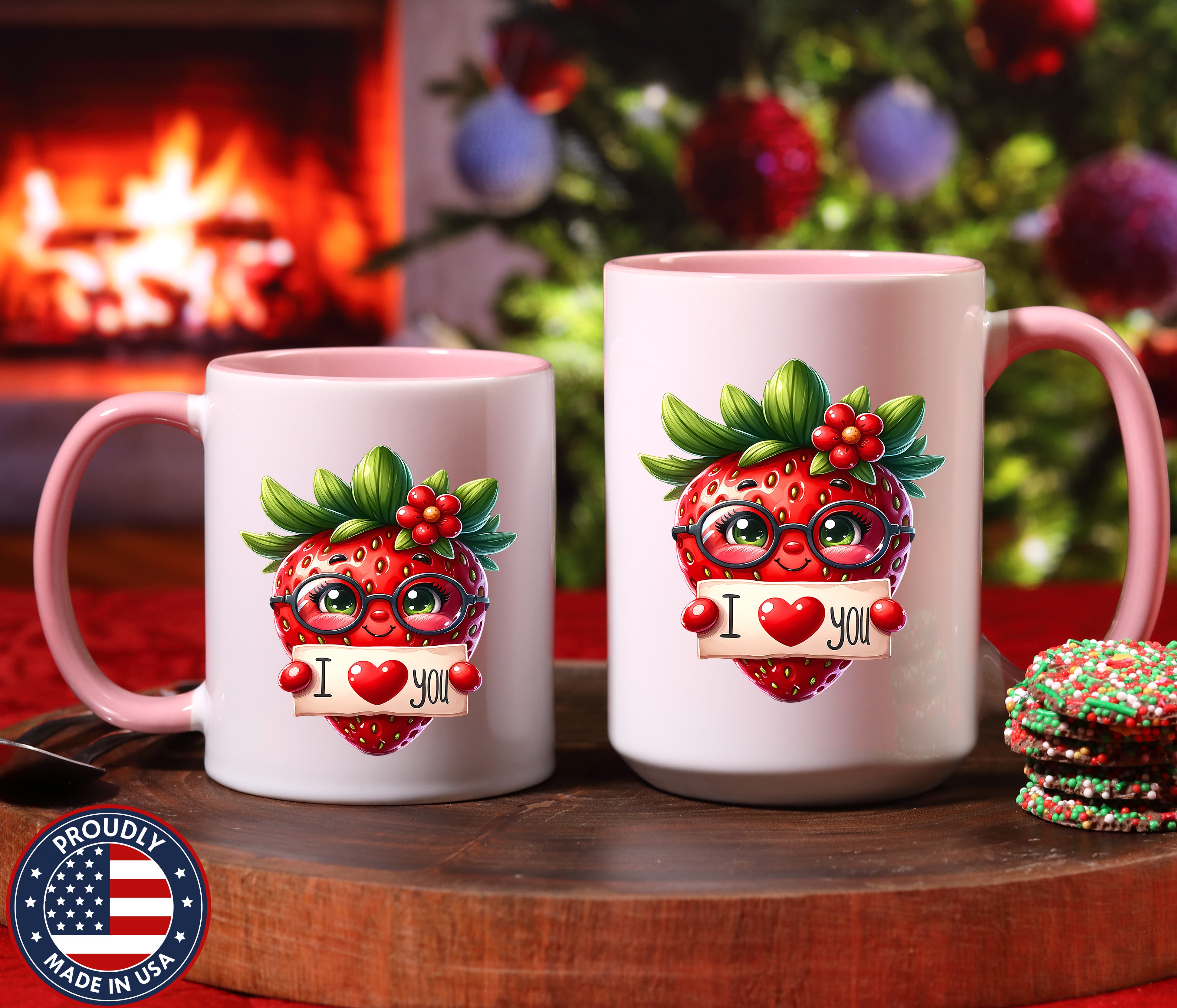 Personalized LGBTQ Romantic Mug - You and Me Gay — view 32