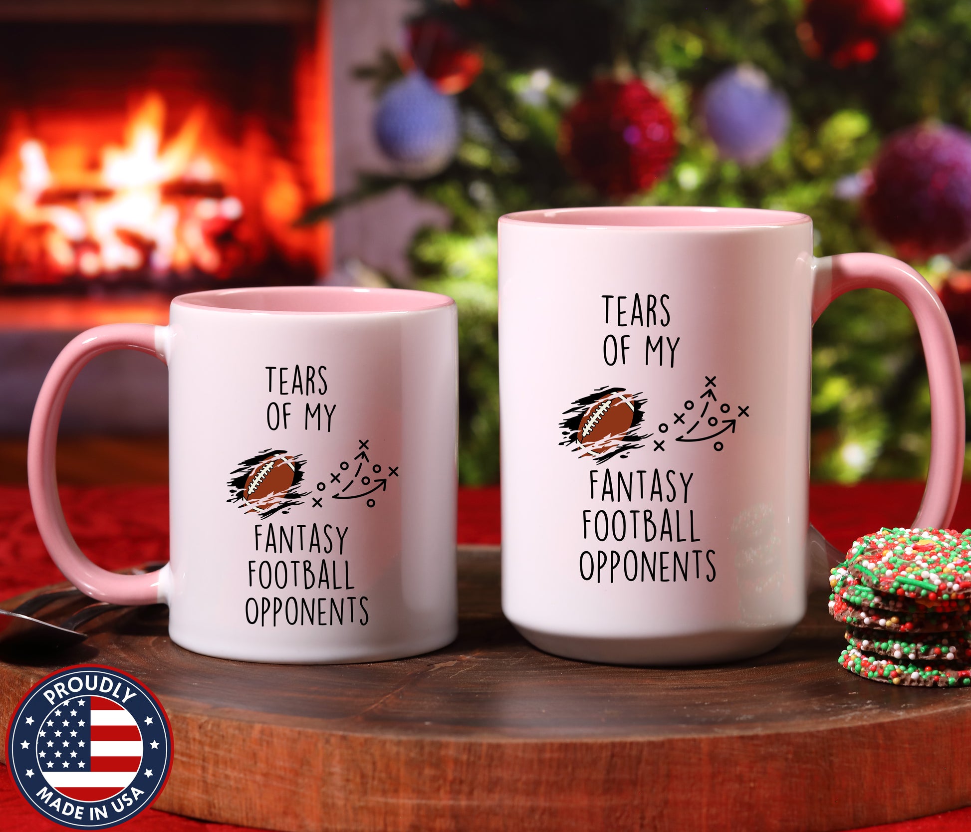 Sarcastic Sports Mug - Tears of My Fantasy Football Opponents — view 32
