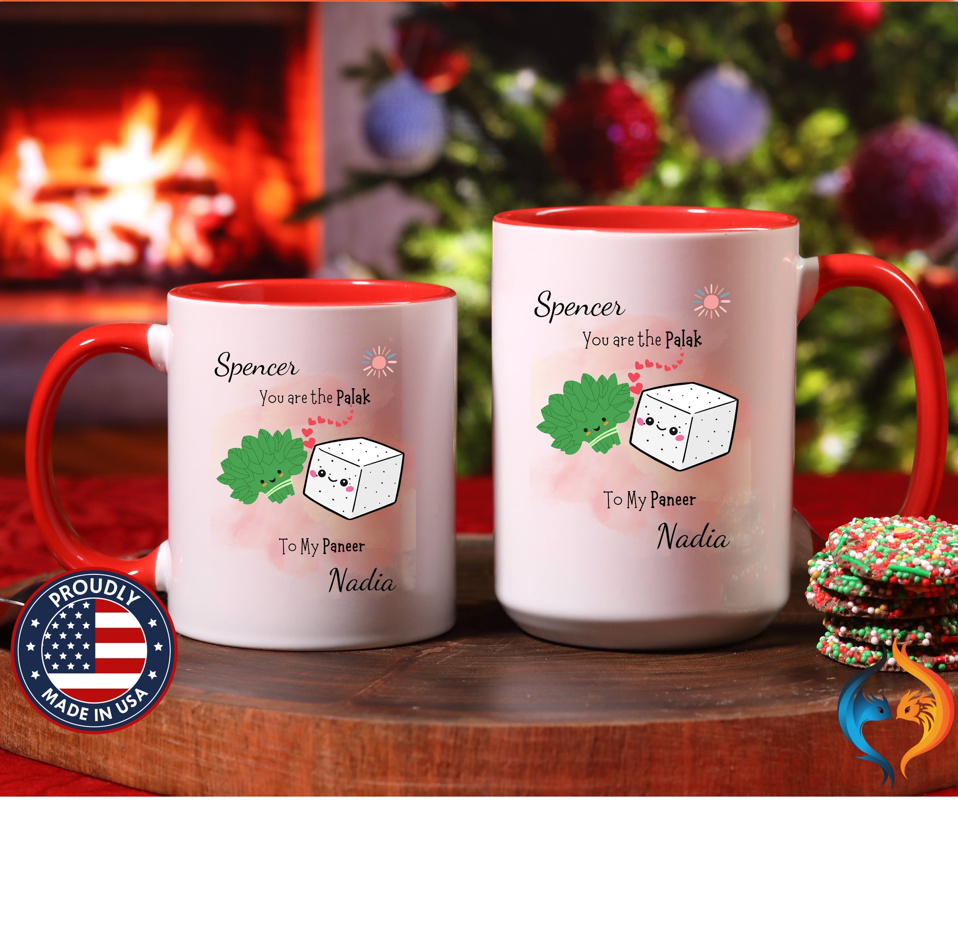 Desi Romantic Mug - You Are the Palak to My Paneer — view 33