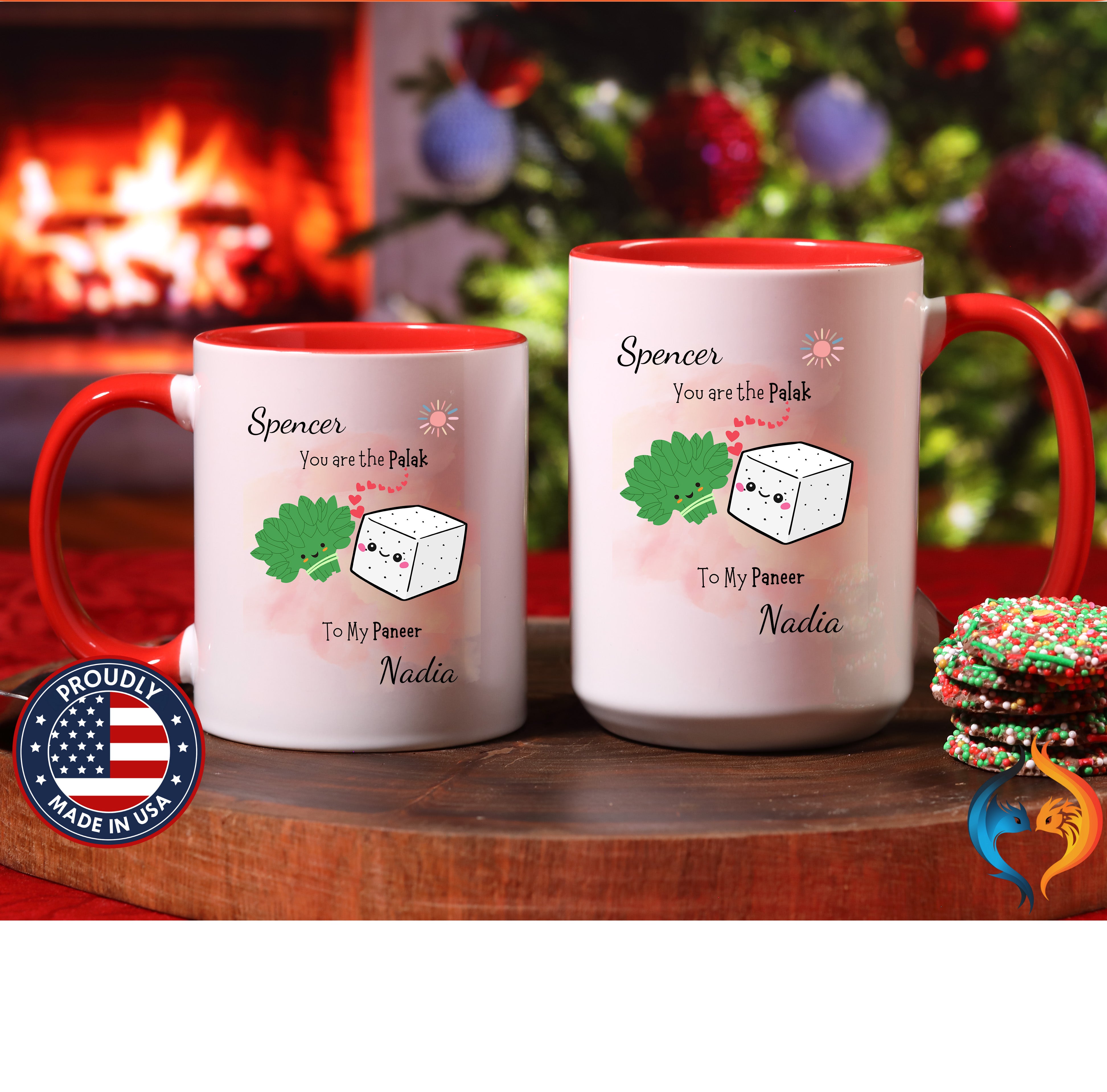 Desi Romantic Mug - You Are the Palak to My Paneer — view 33