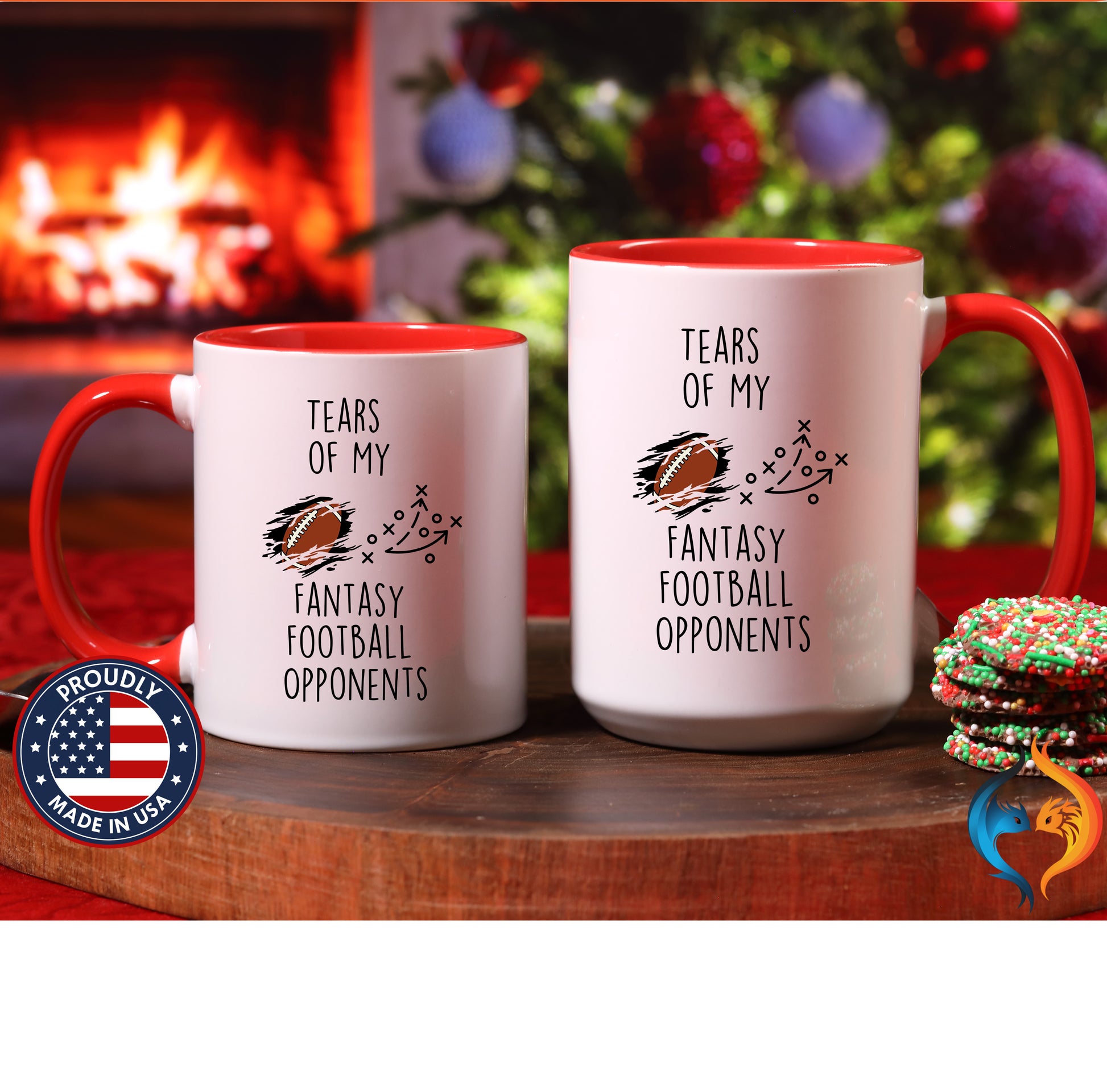 Sarcastic Sports Mug - Tears of My Fantasy Football Opponents — view 33
