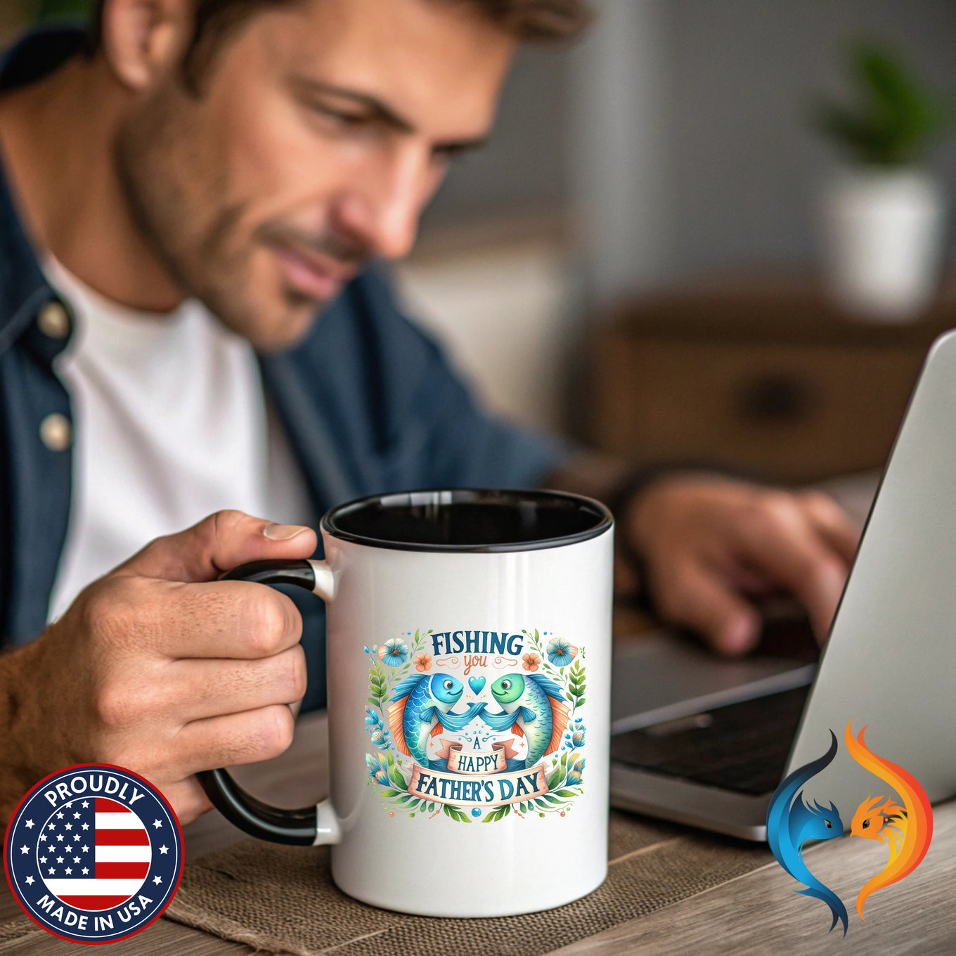 Dad Joke Loading Coffee Mug - Funny Father's Day Gift - Dad Mug