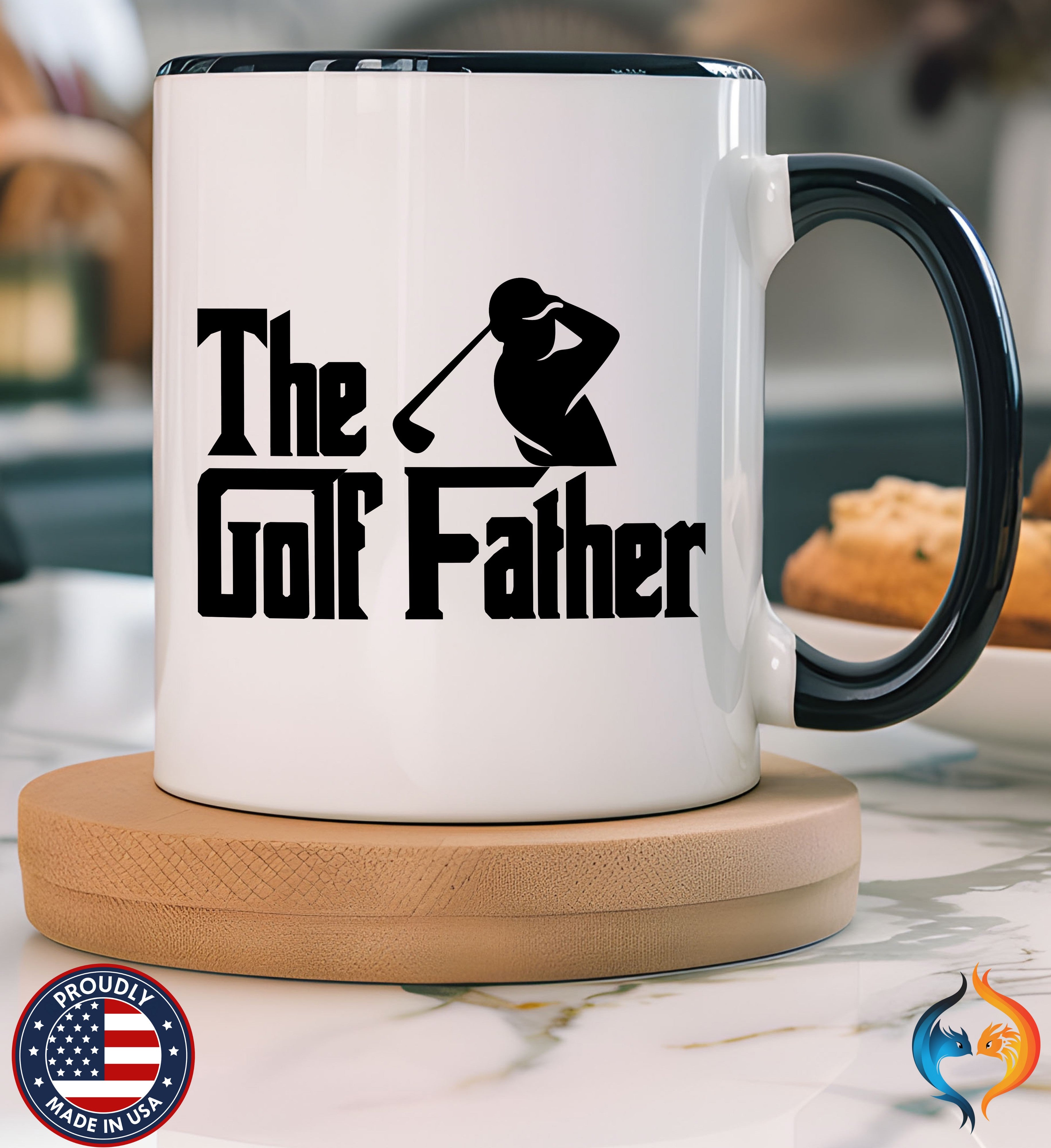 Funny Golf Dad Mug - The Golf Father