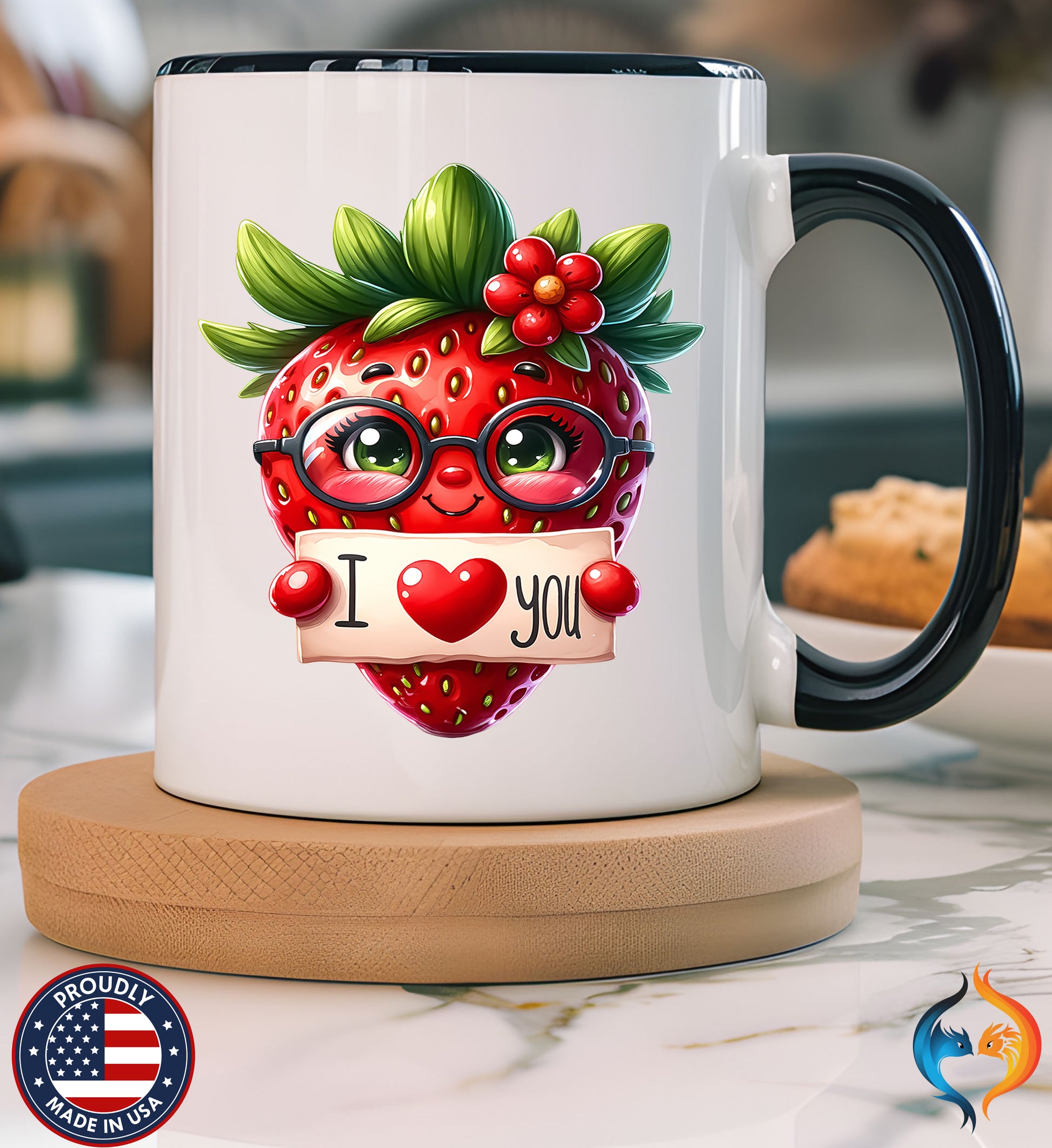 Personalized LGBTQ Romantic Mug - You and Me Gay — view 36