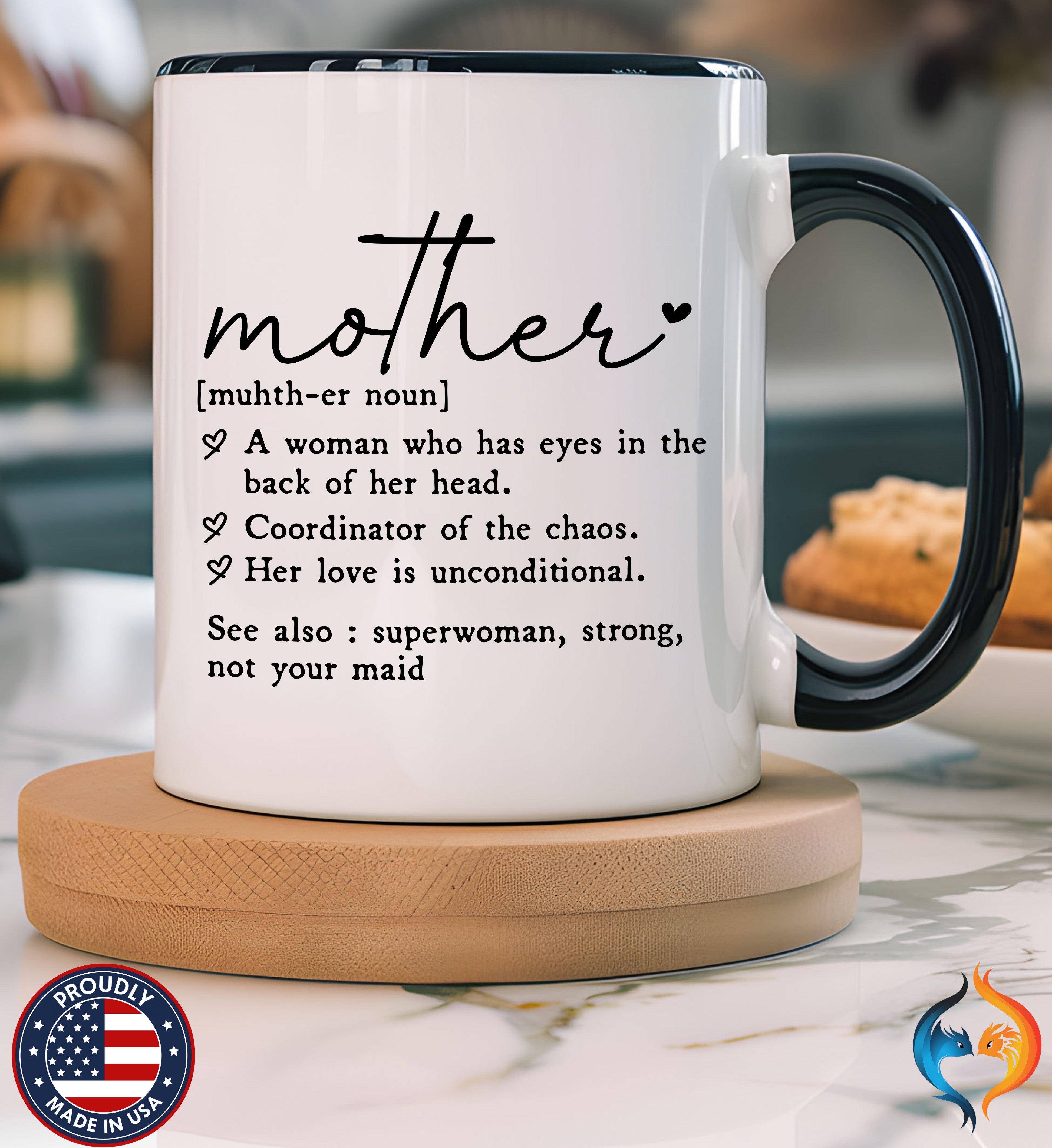 Mother Definition Dictionary coffee mug mockup - Mother's Day gift