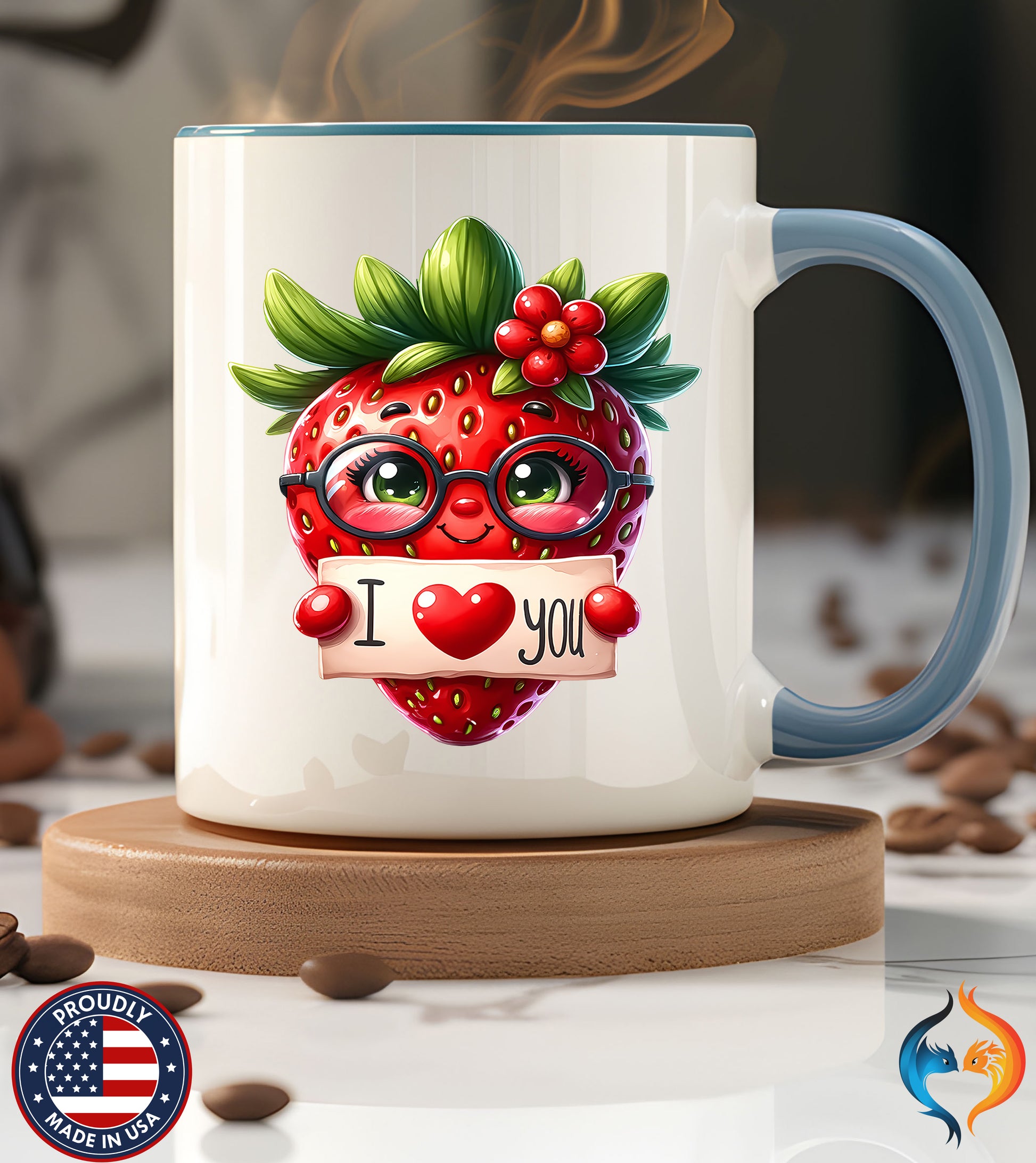 Personalized LGBTQ Romantic Mug - You and Me Gay — view 37