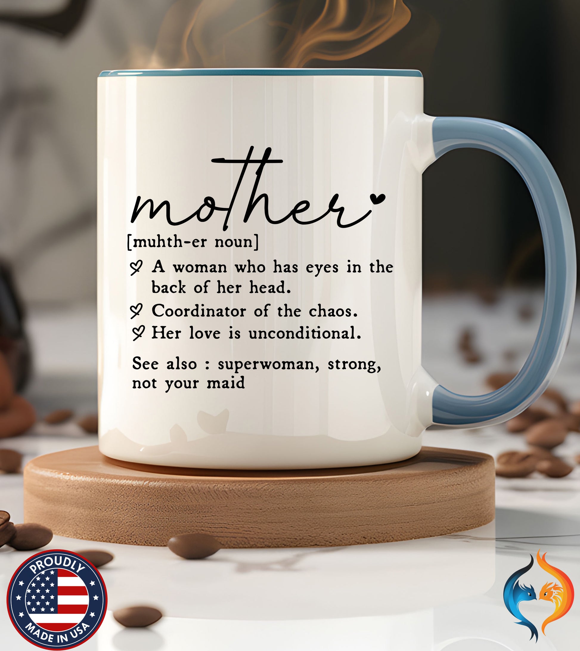 Mother Definition Dictionary coffee mug mockup - Mother's Day gift