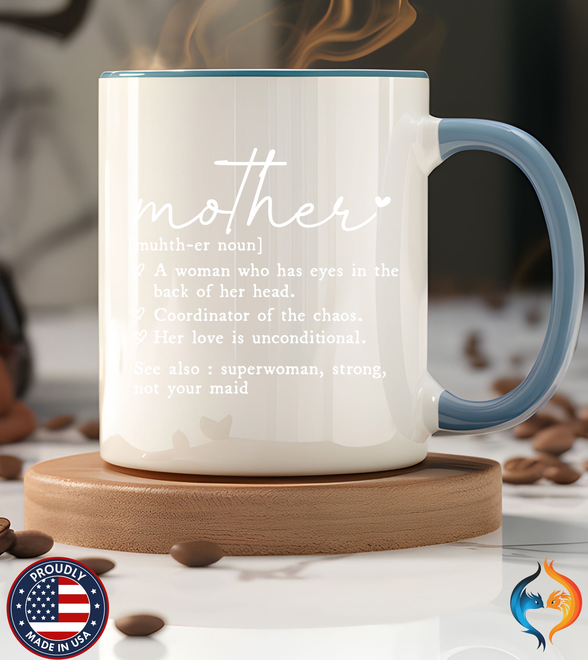 Mother Definition Dictionary coffee mug mockup - Mother's Day gift
