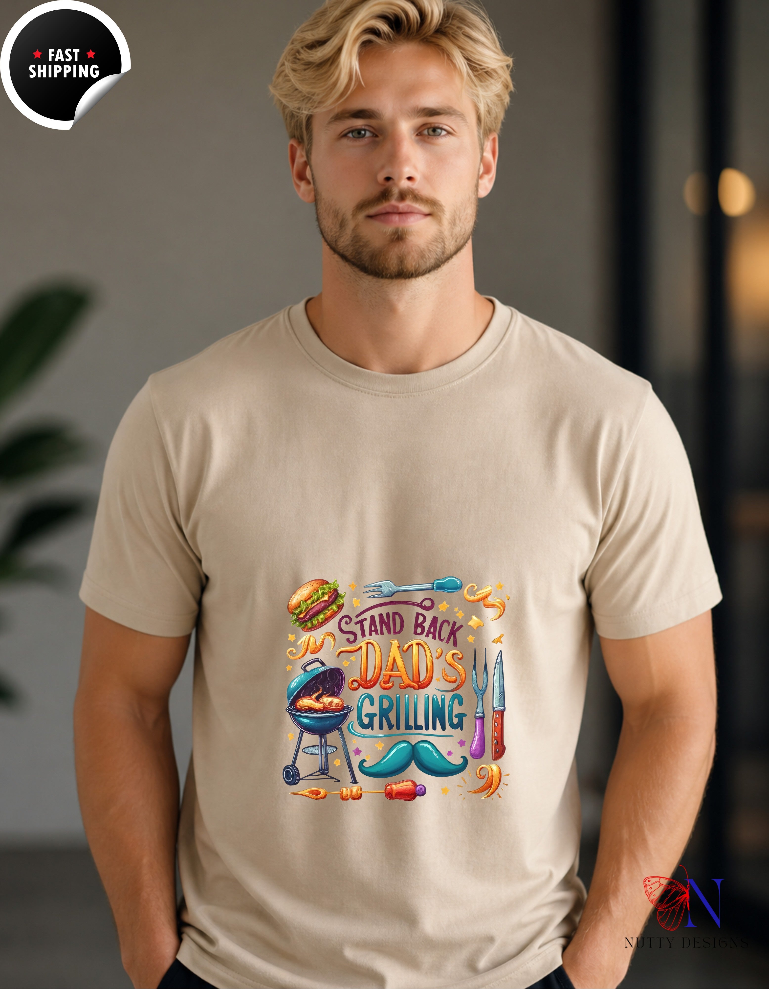 Dads Grilling T-Shirt - Funny Dad Gift