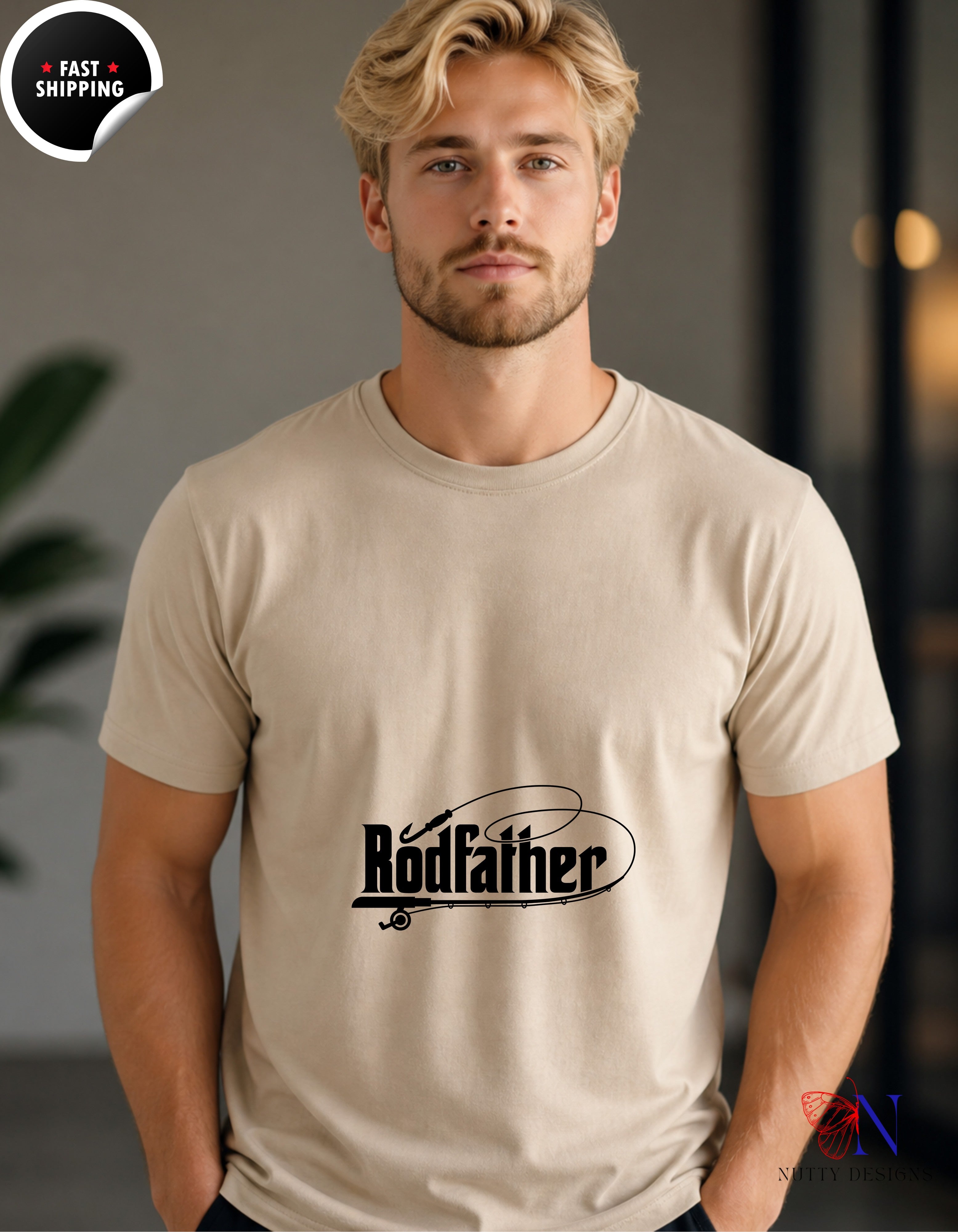 The Rodfather T-Shirt - Funny Dad Gift