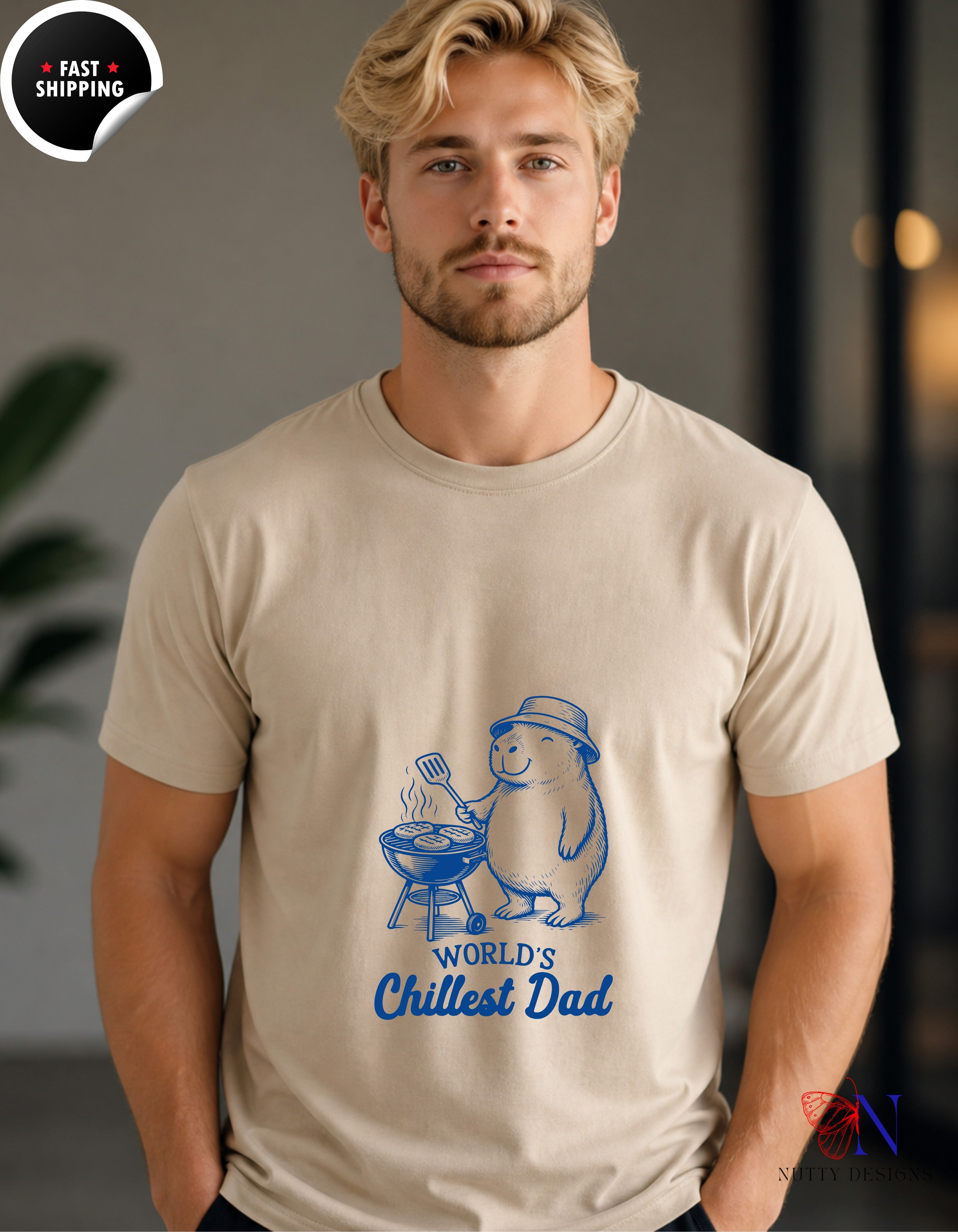 Worlds Chillest Dad T-Shirt - Funny Dad Gift