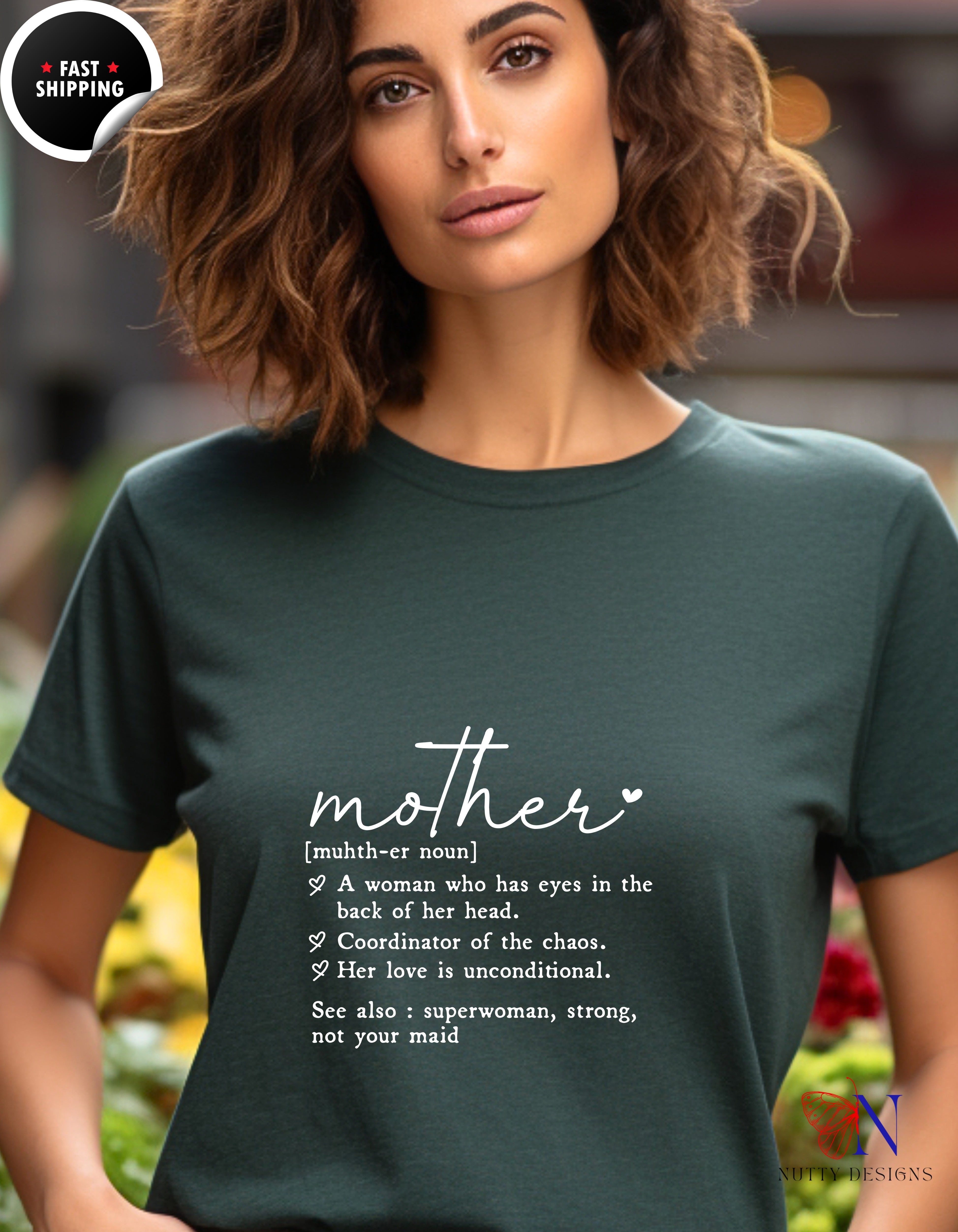 Mother Definition Dictionary t-shirt lifestyle mockup - Mother's Day gift