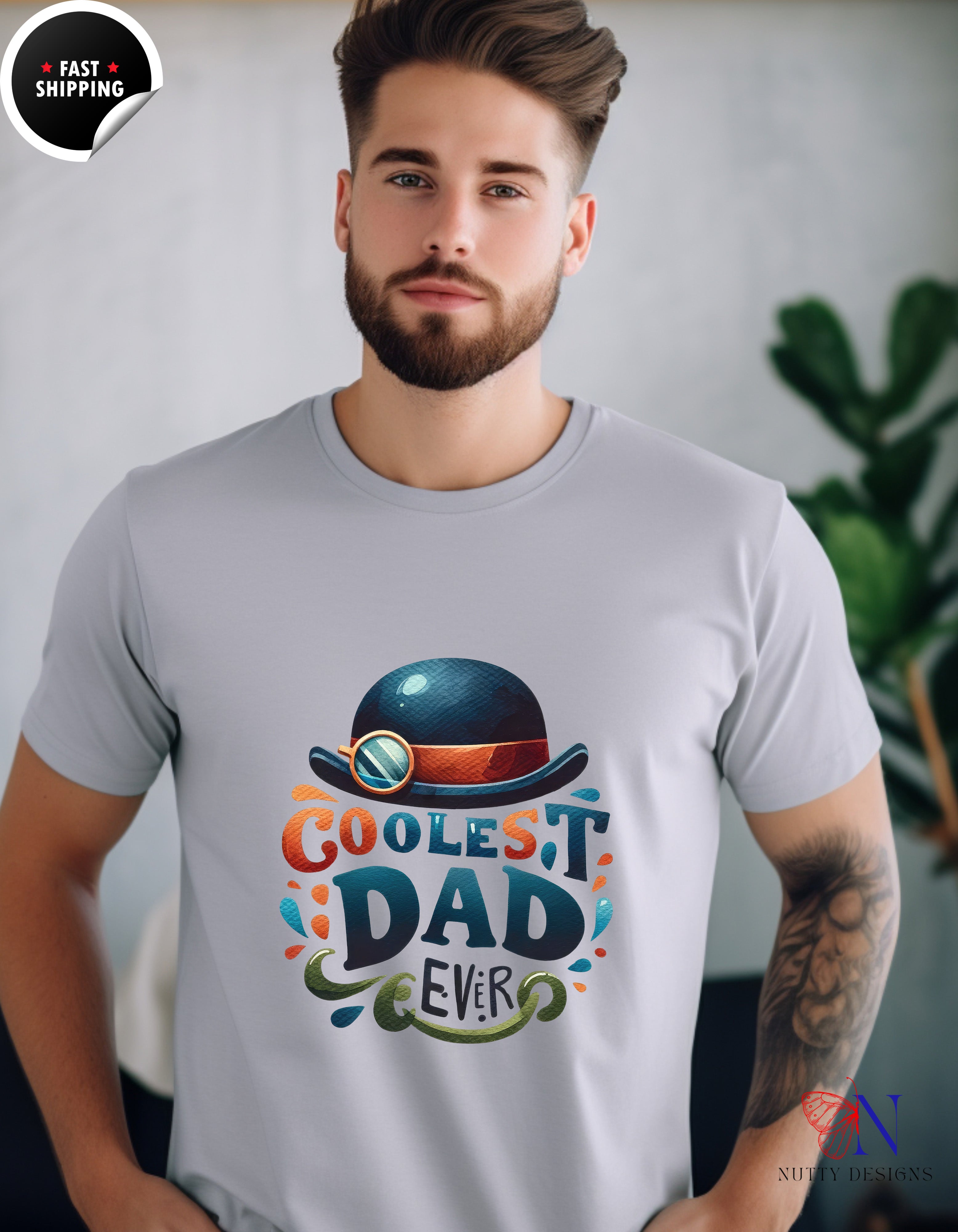 Coolest Dad T-Shirt - Funny Dad Gift