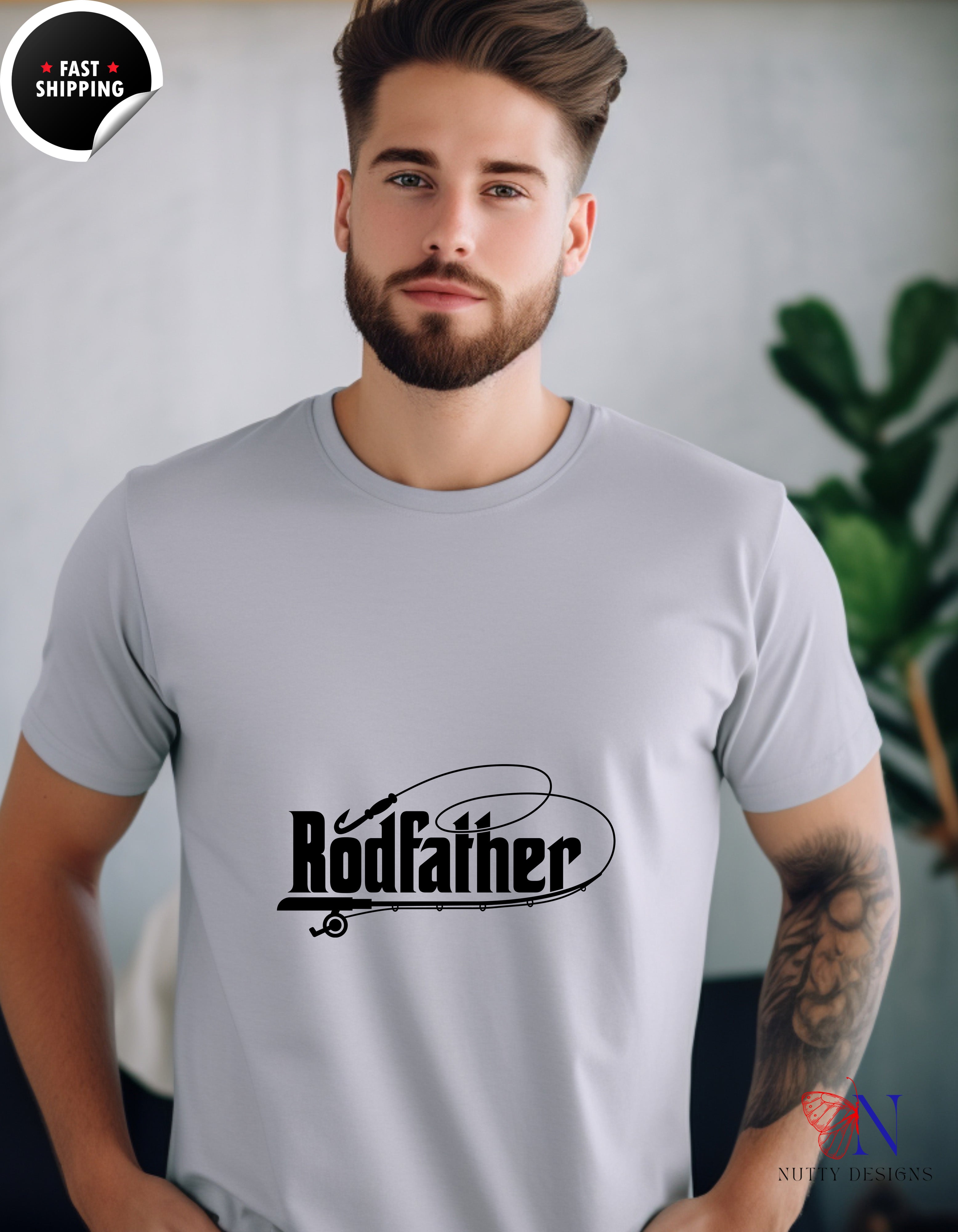 The Rodfather T-Shirt - Funny Dad Gift