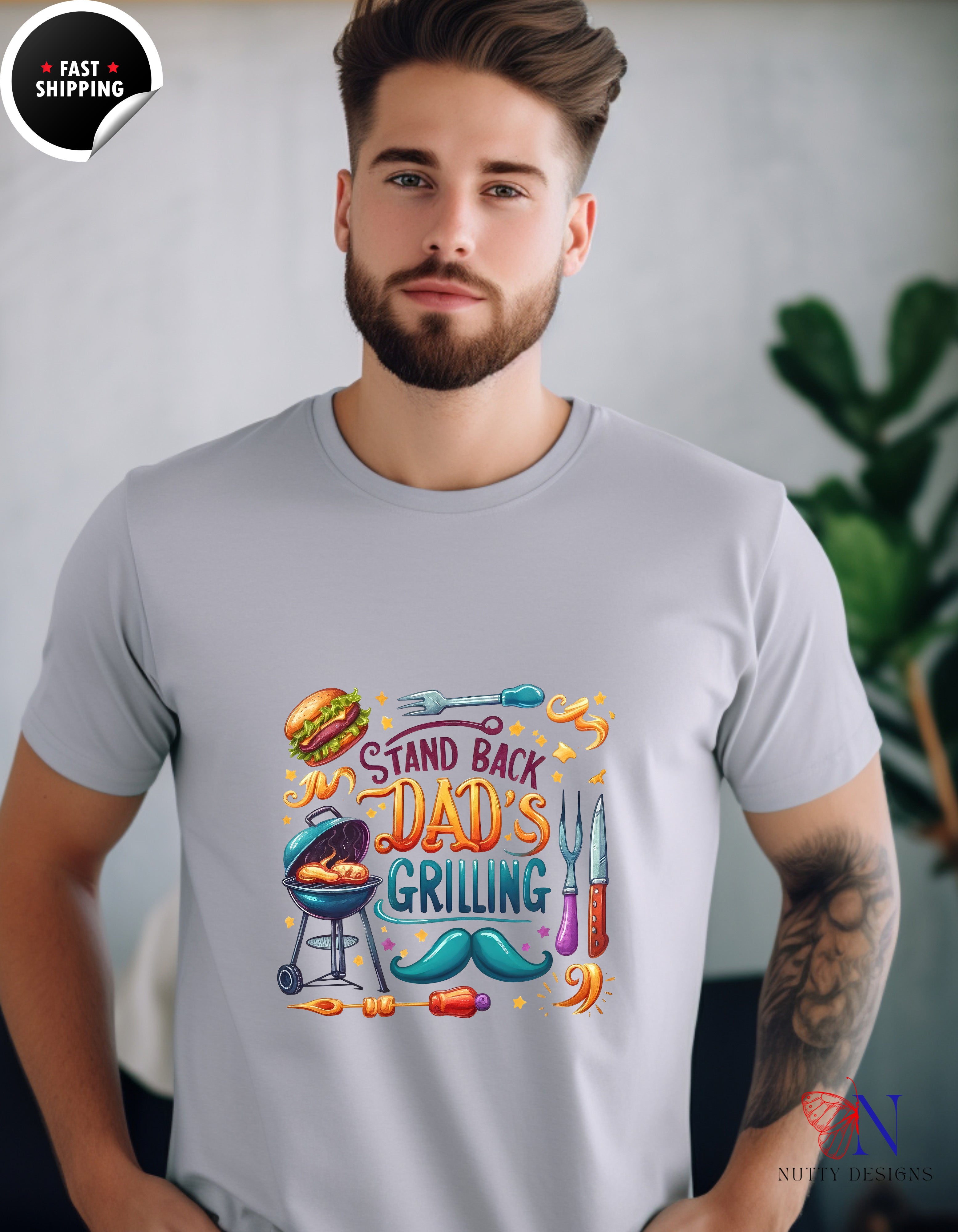 Dads Grilling T-Shirt - Funny Dad Gift