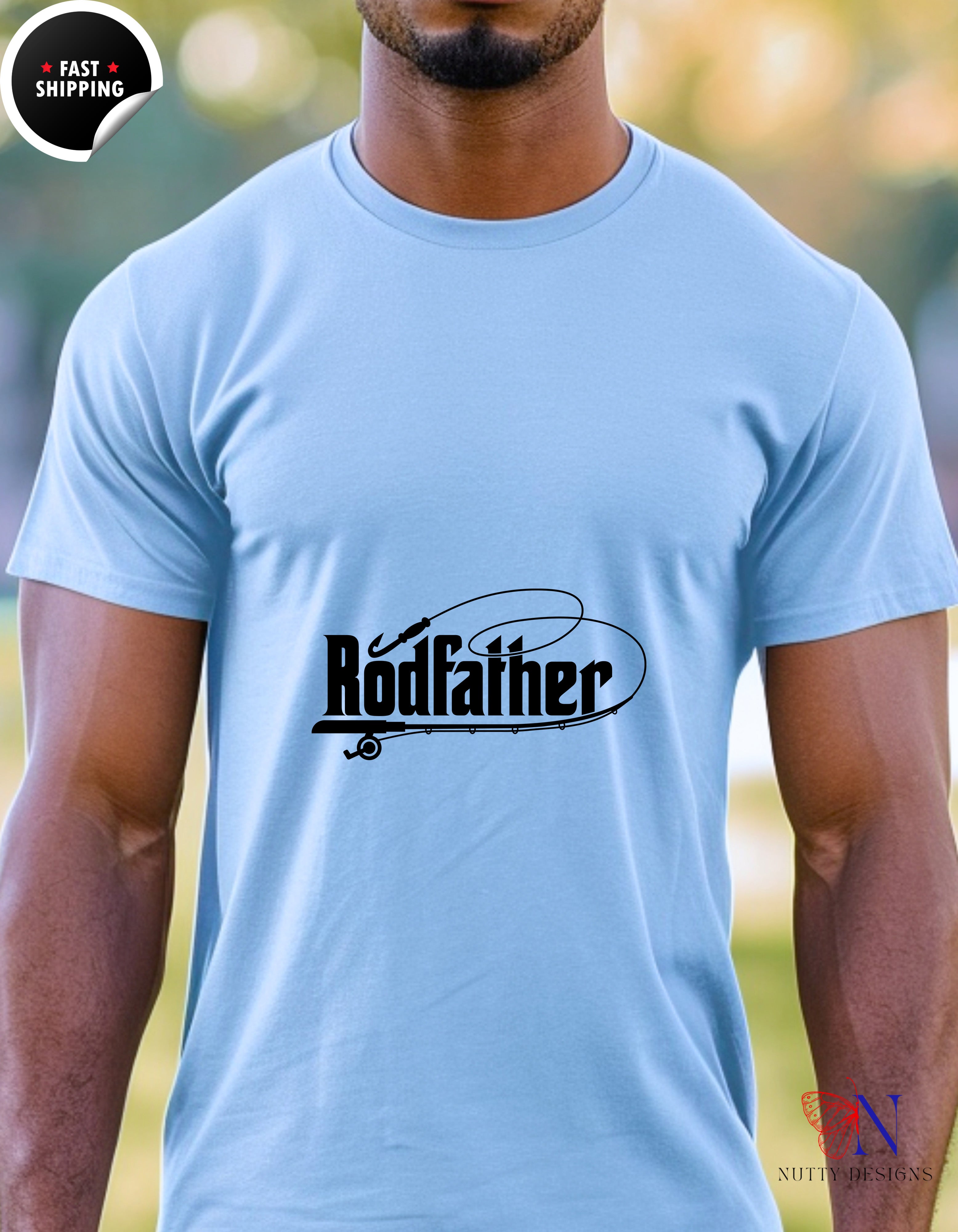 The Rodfather T-Shirt - Funny Dad Gift
