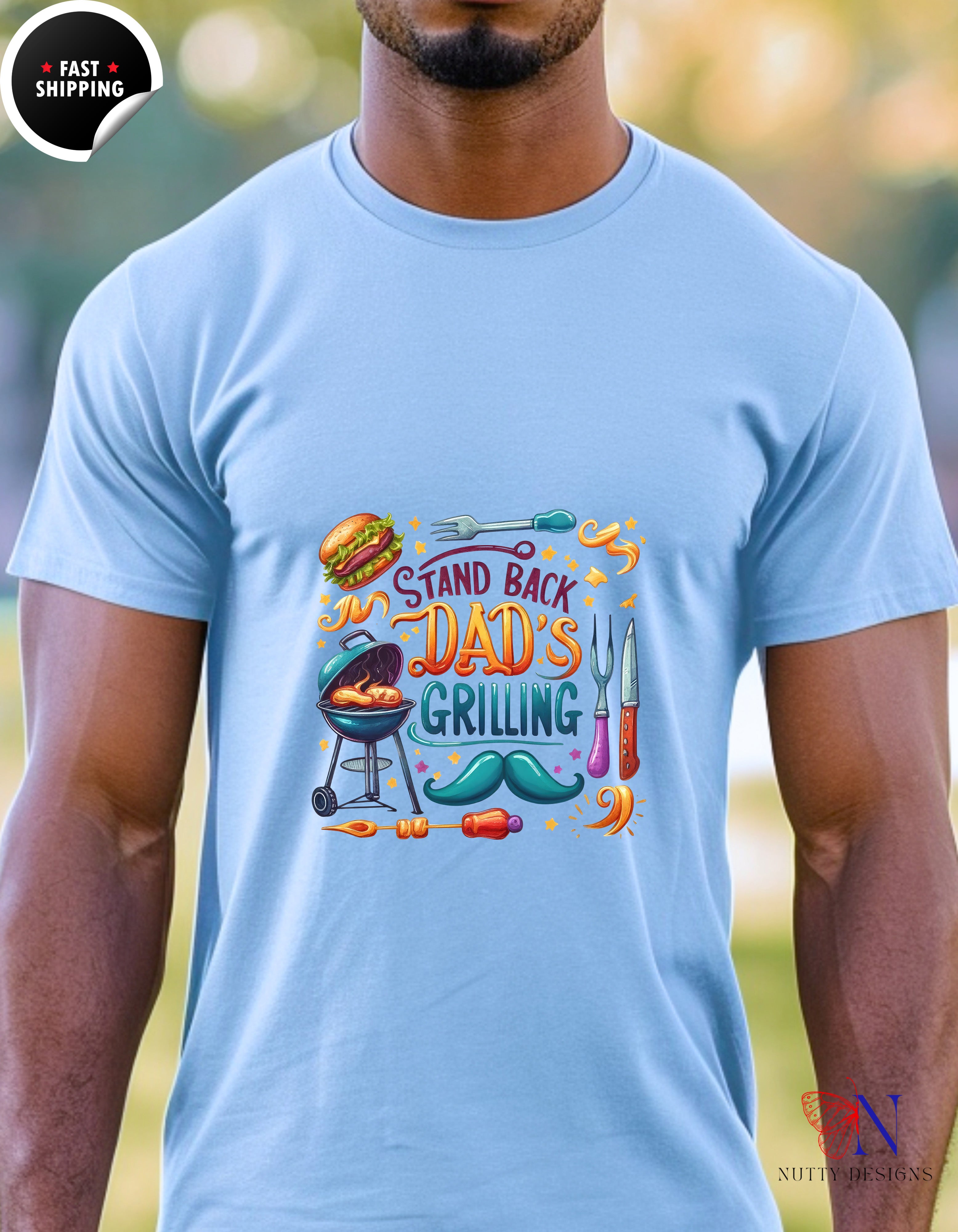 Dads Grilling T-Shirt - Funny Dad Gift