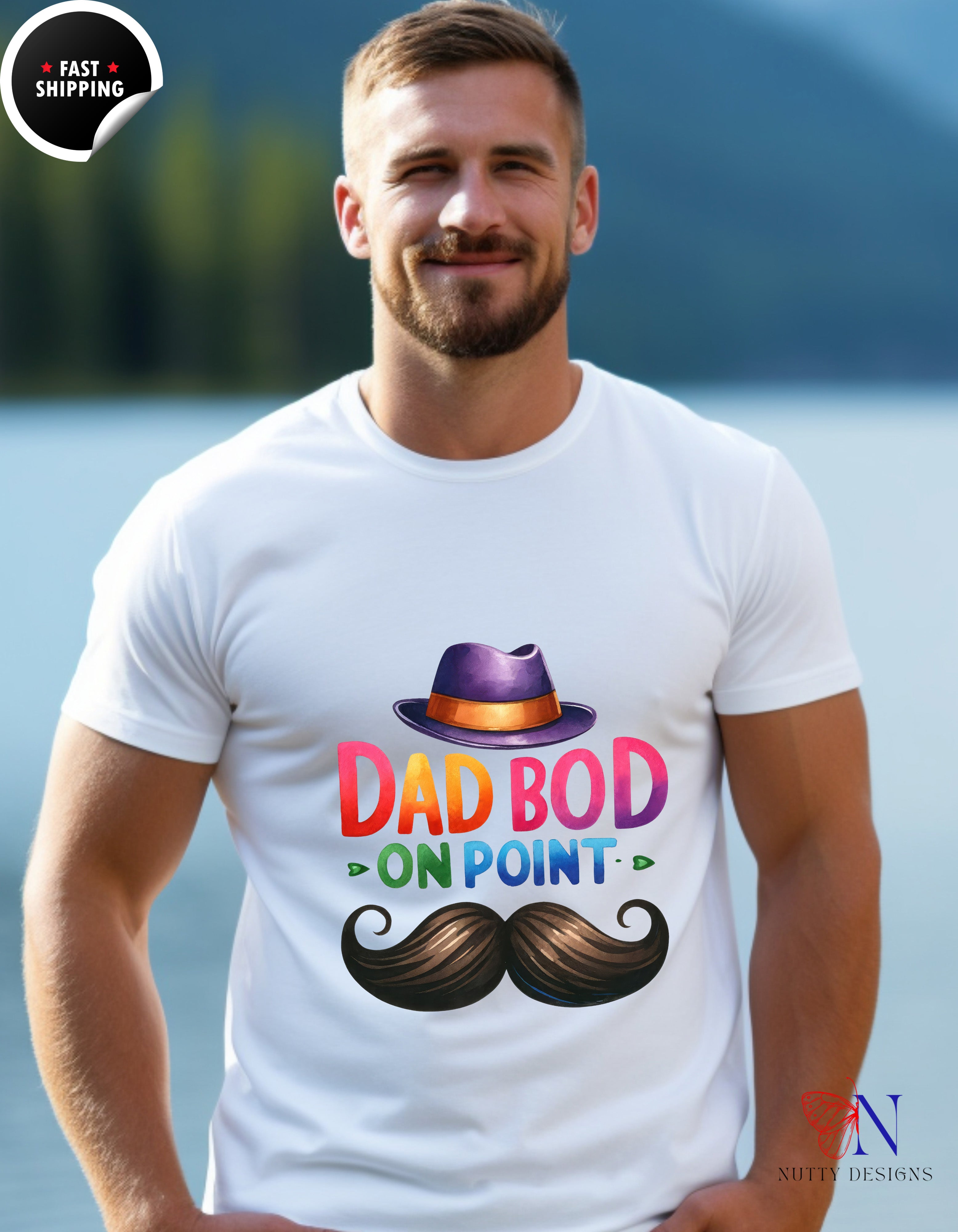 Dad Point T-Shirt - Funny Dad Gift